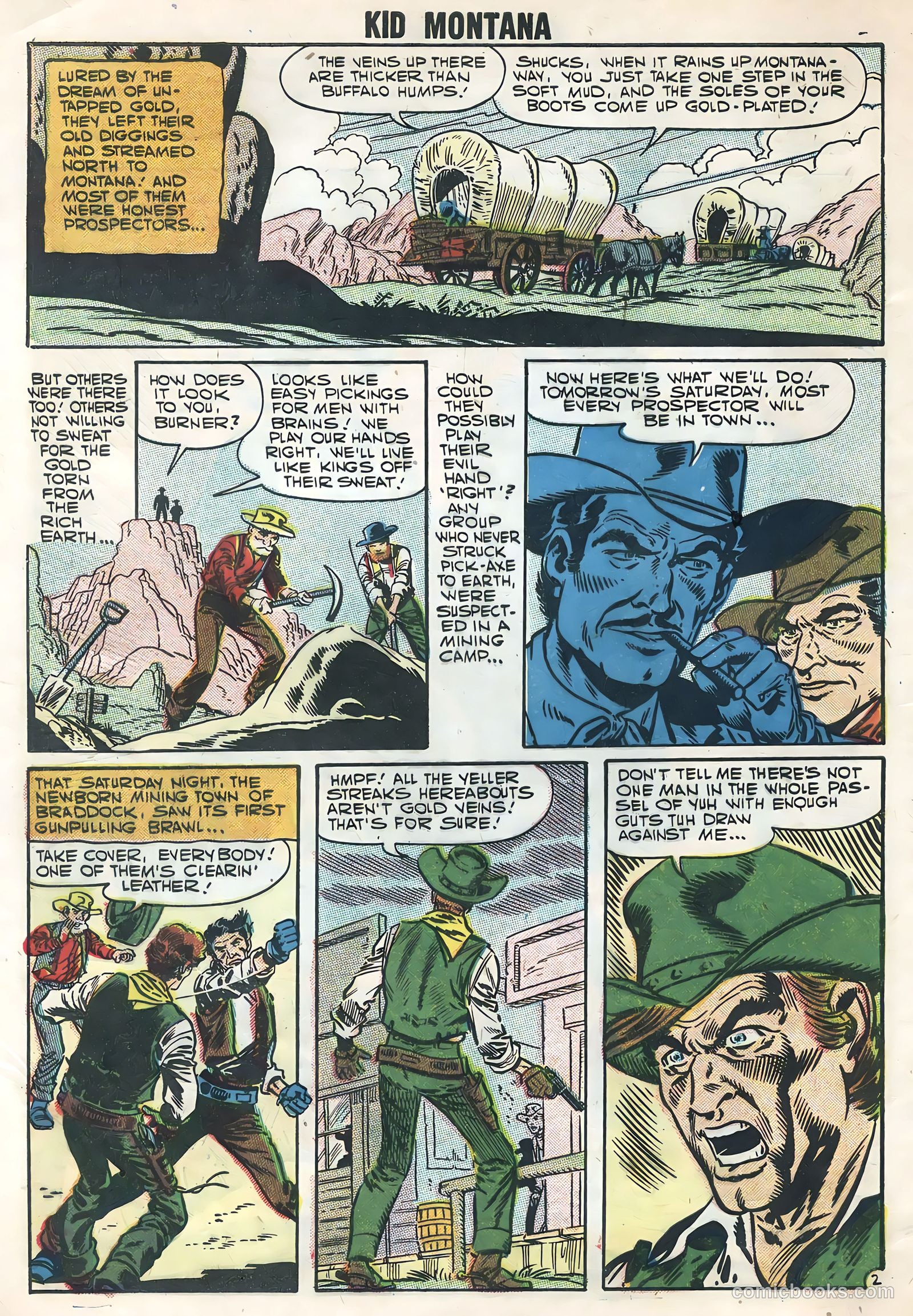 Kid Montana #9 (1957) — page 4 of 36