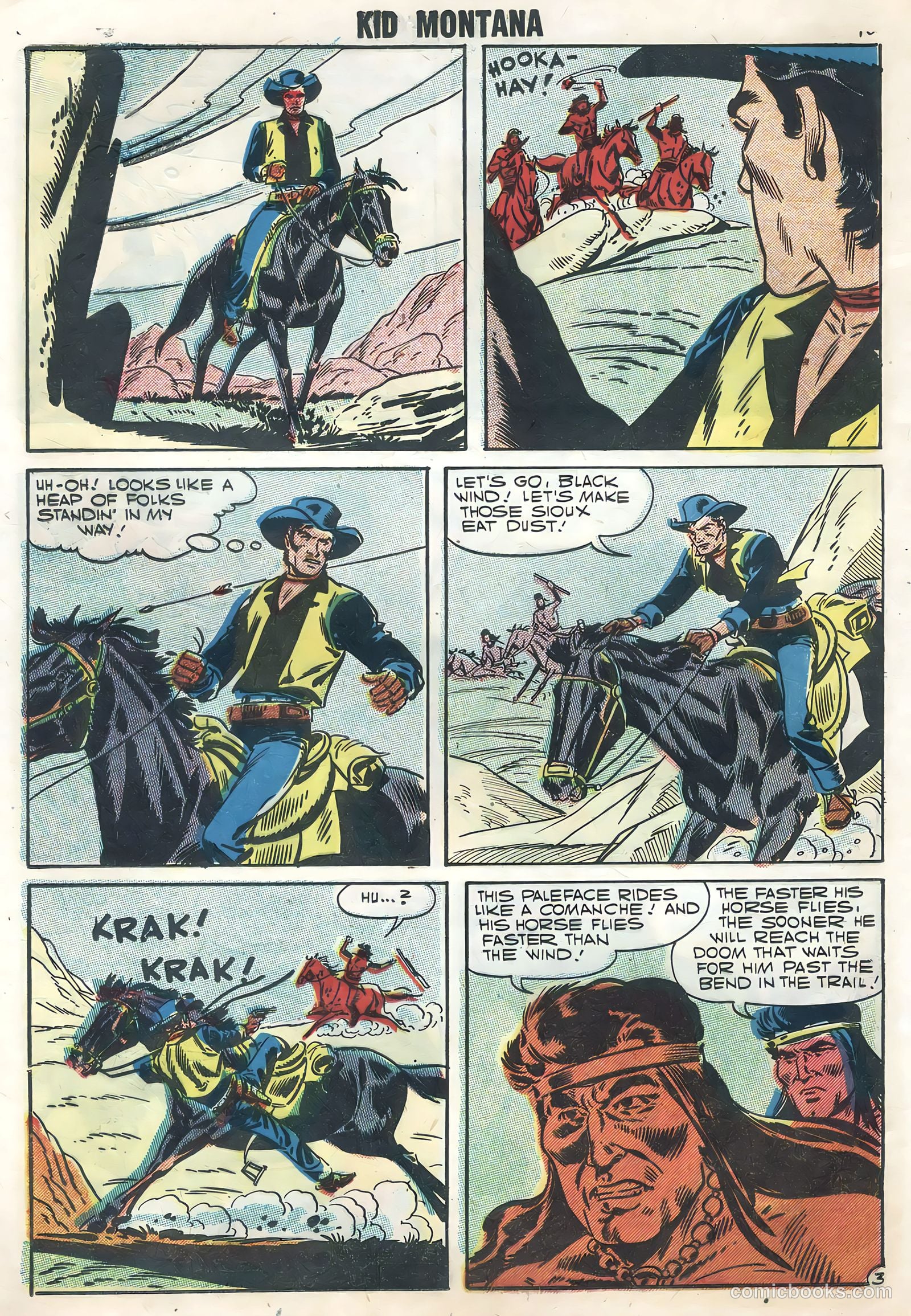 Kid Montana #9 (1957) — page 12 of 36