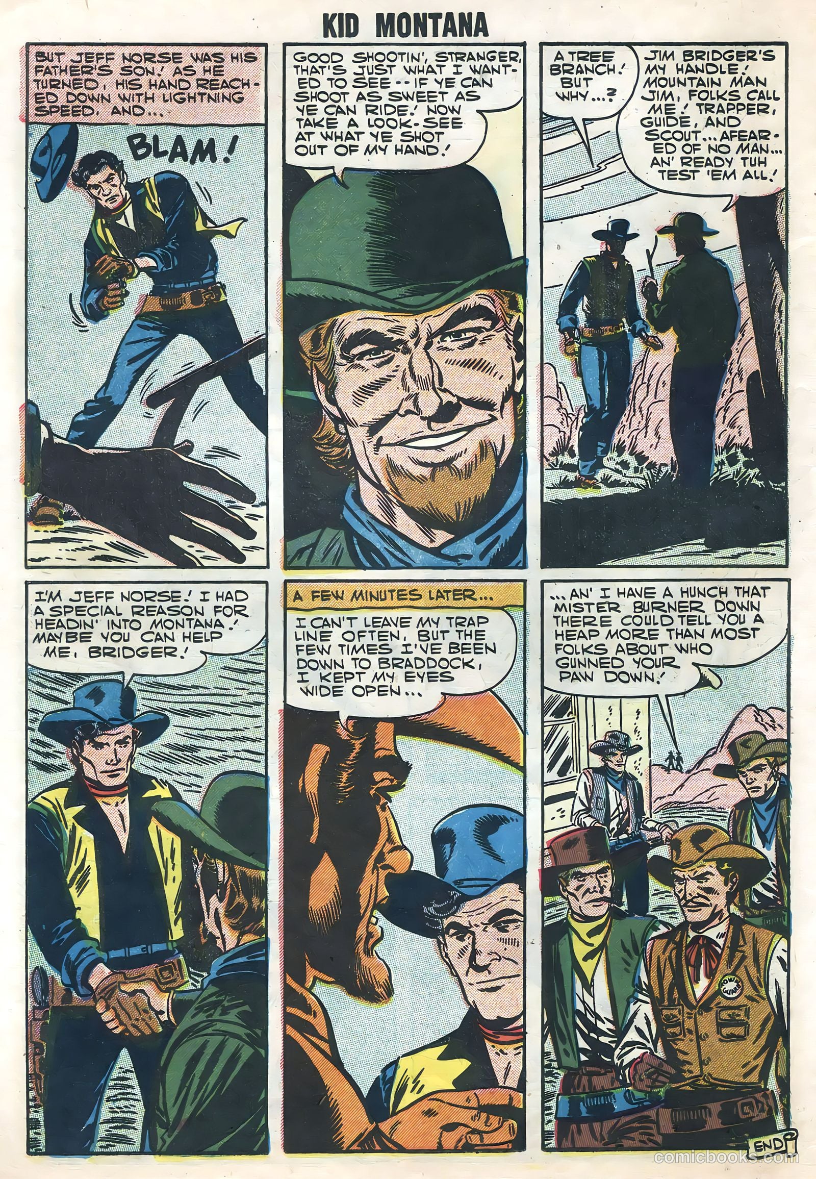Kid Montana #9 (1957) — page 14 of 36