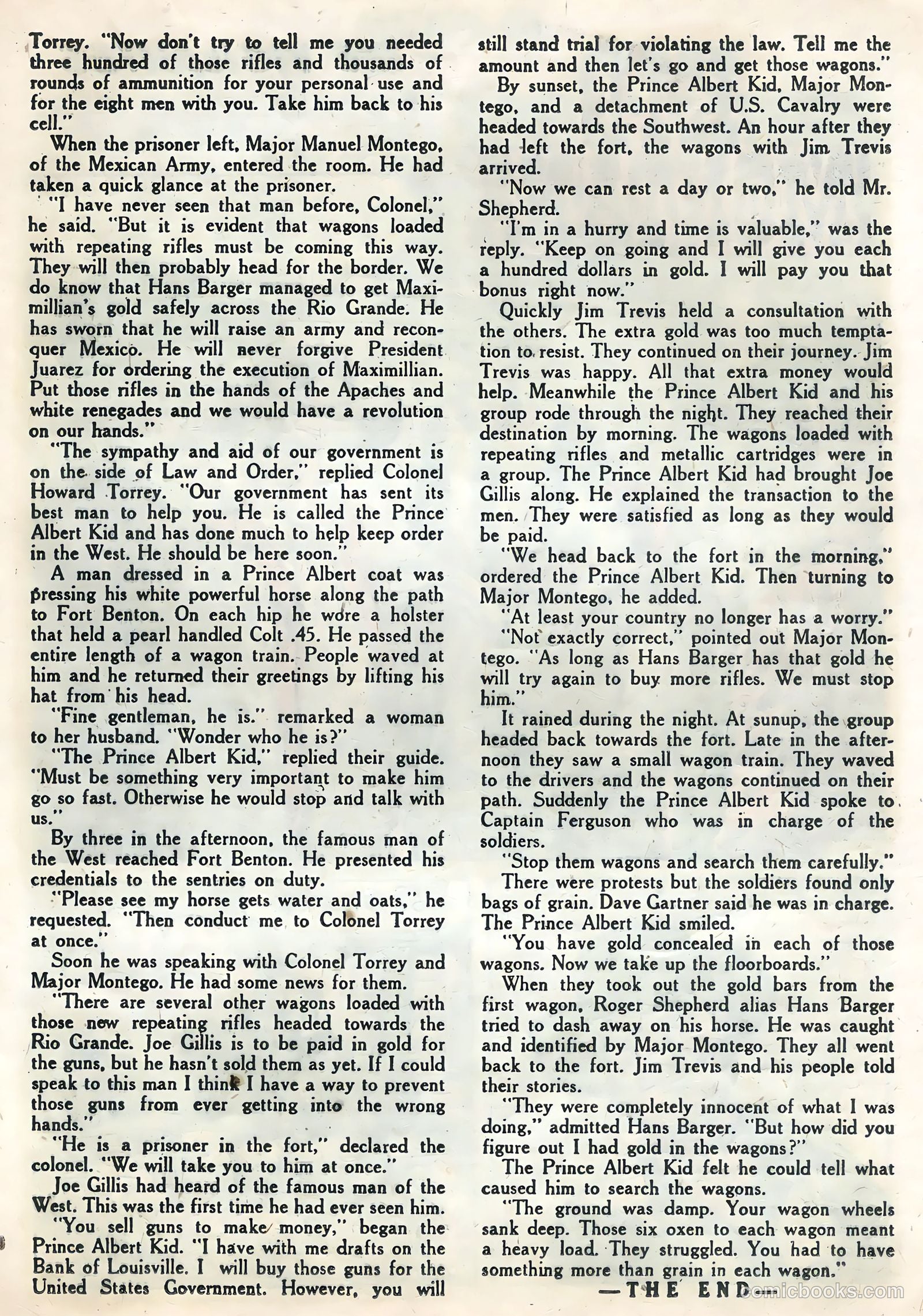 Kid Montana #9 (1957) — page 17 of 36
