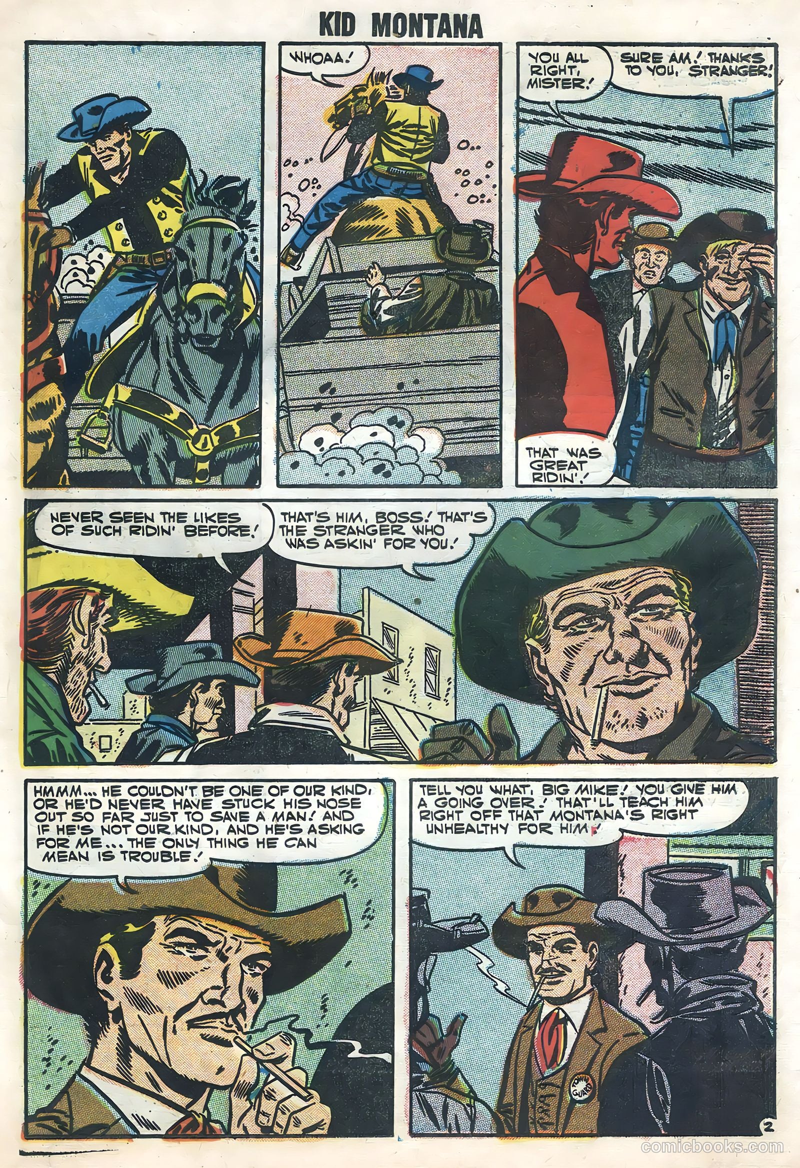 Kid Montana #9 (1957) — page 19 of 36