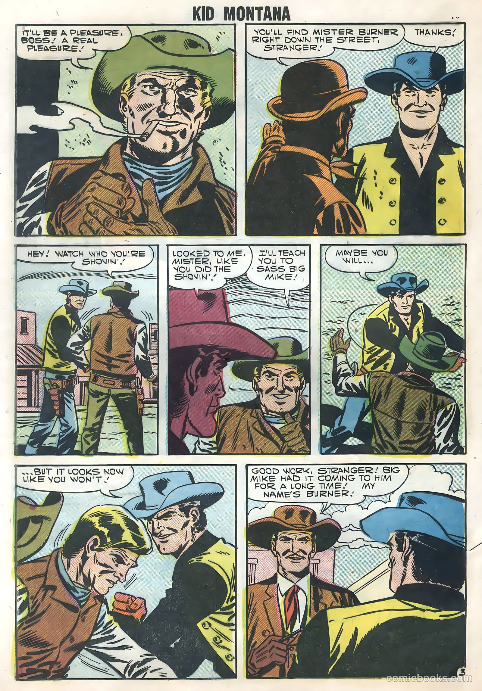 Kid Montana #9 (1957) — page 20 of 36