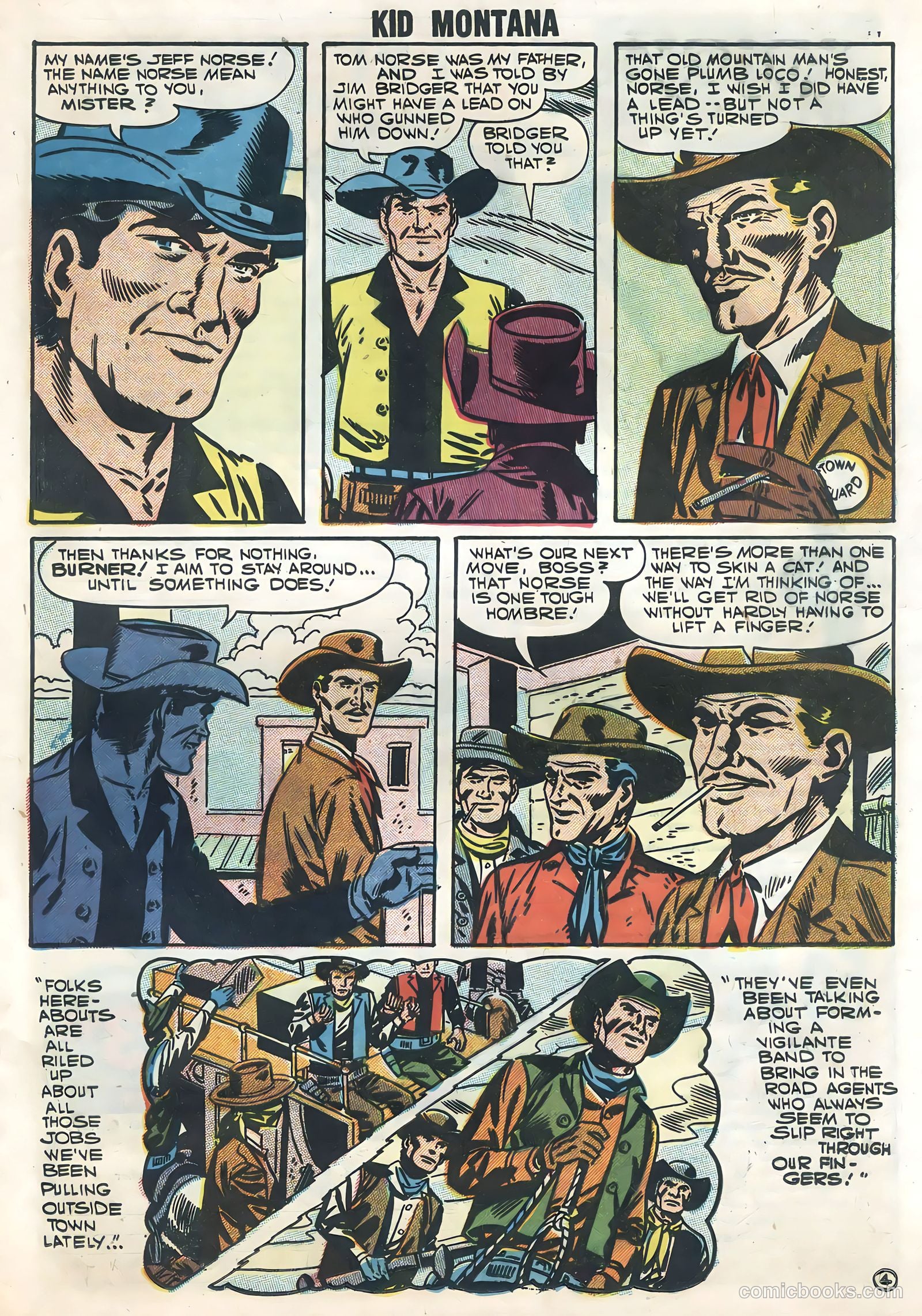 Kid Montana #9 (1957) — page 21 of 36