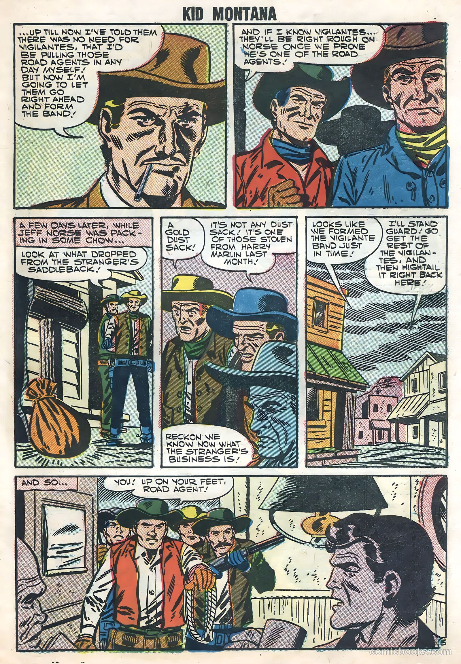 Kid Montana #9 (1957) — page 23 of 36