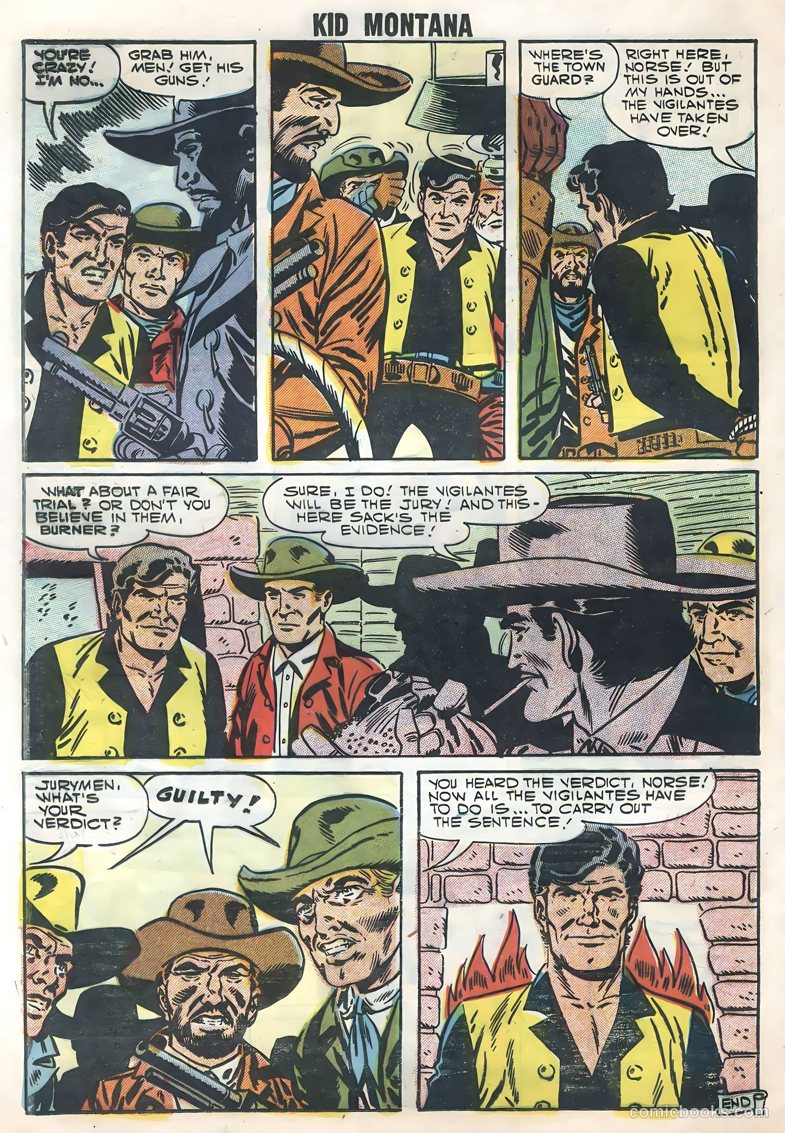 Kid Montana #9 (1957) — page 24 of 36