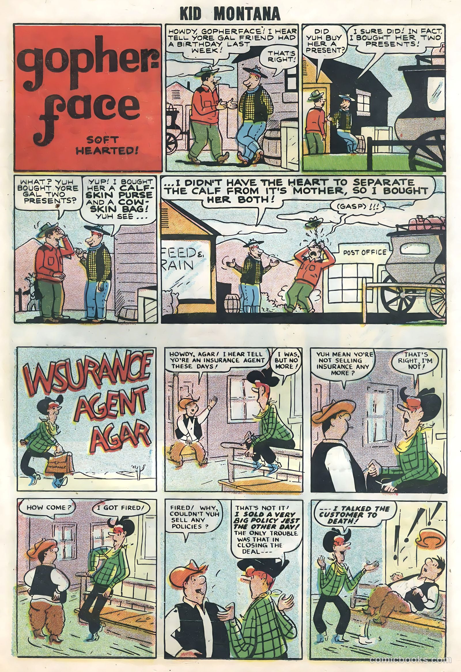 Kid Montana #9 (1957) — page 25 of 36