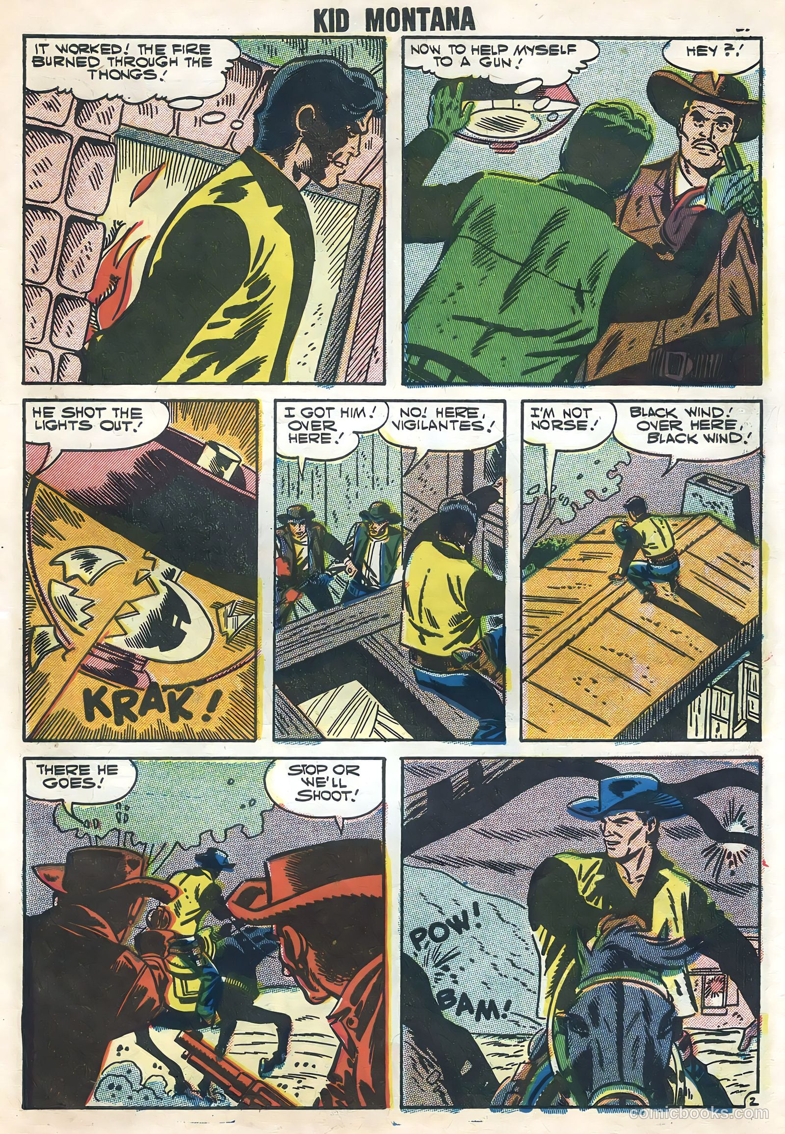 Kid Montana #9 (1957) — page 27 of 36