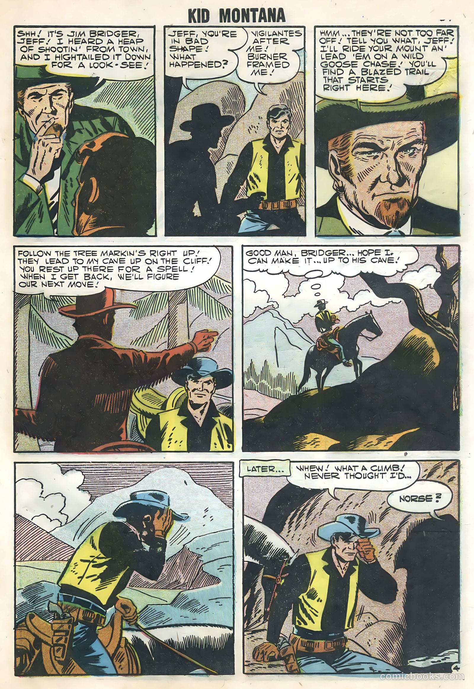 Kid Montana #9 (1957) — page 29 of 36