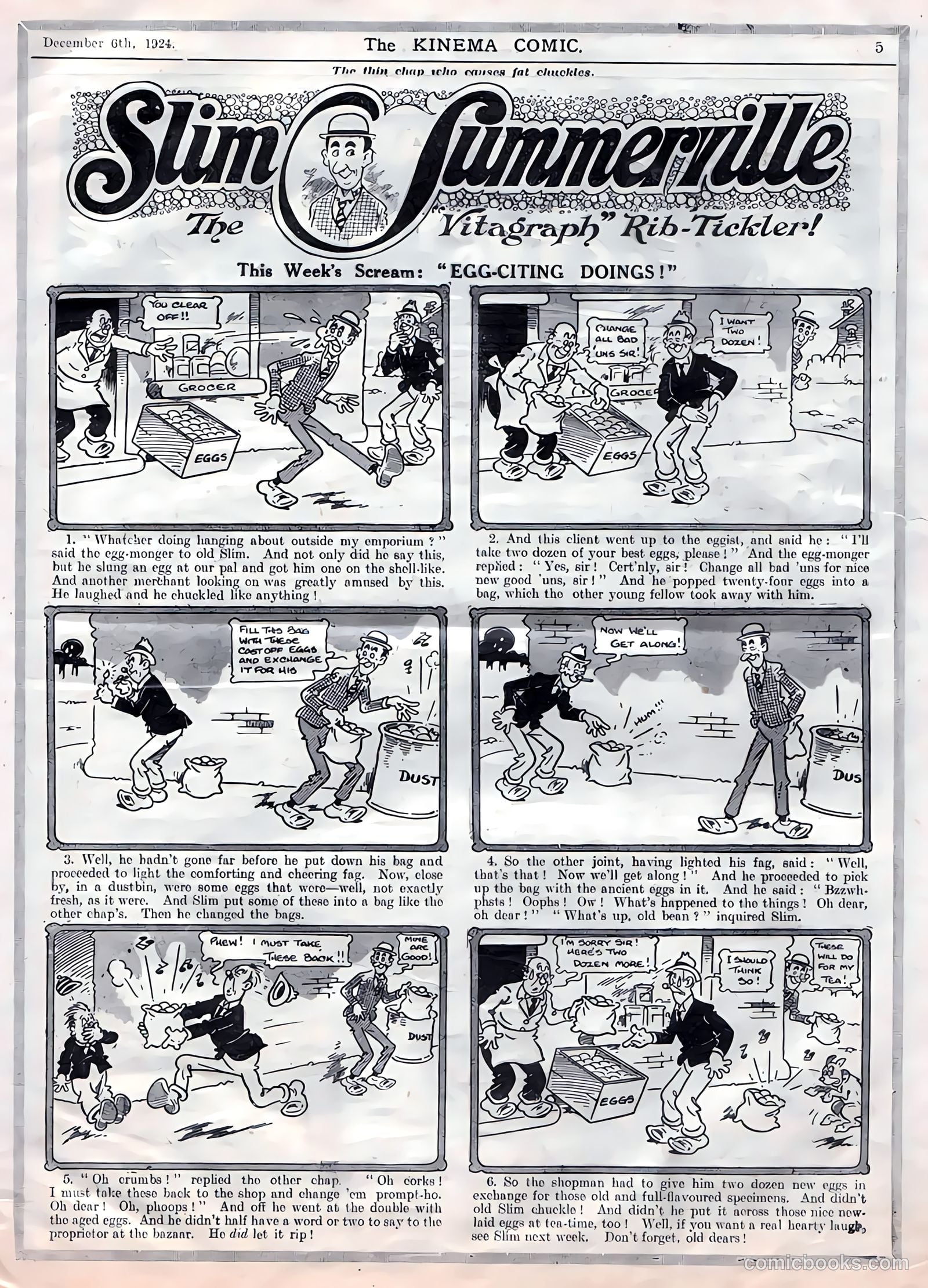 Kinema Comic #242 (1924) — page 3 of 10