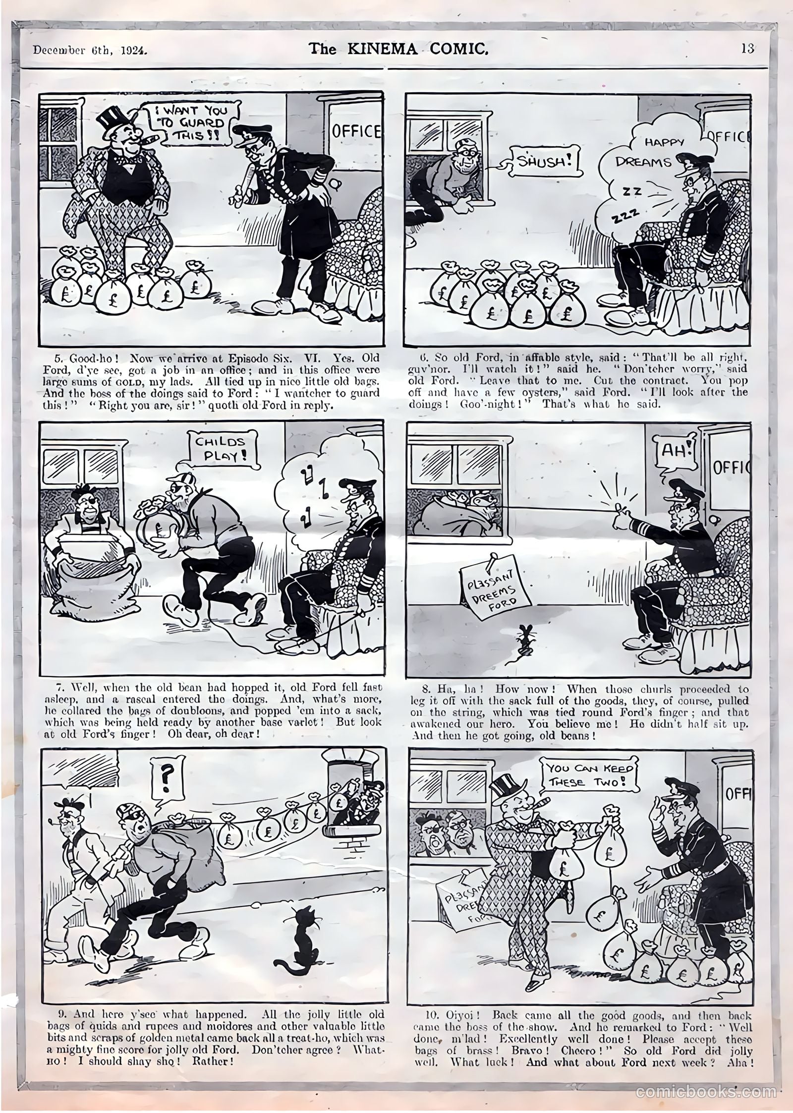 Kinema Comic #242 (1924) — page 5 of 10