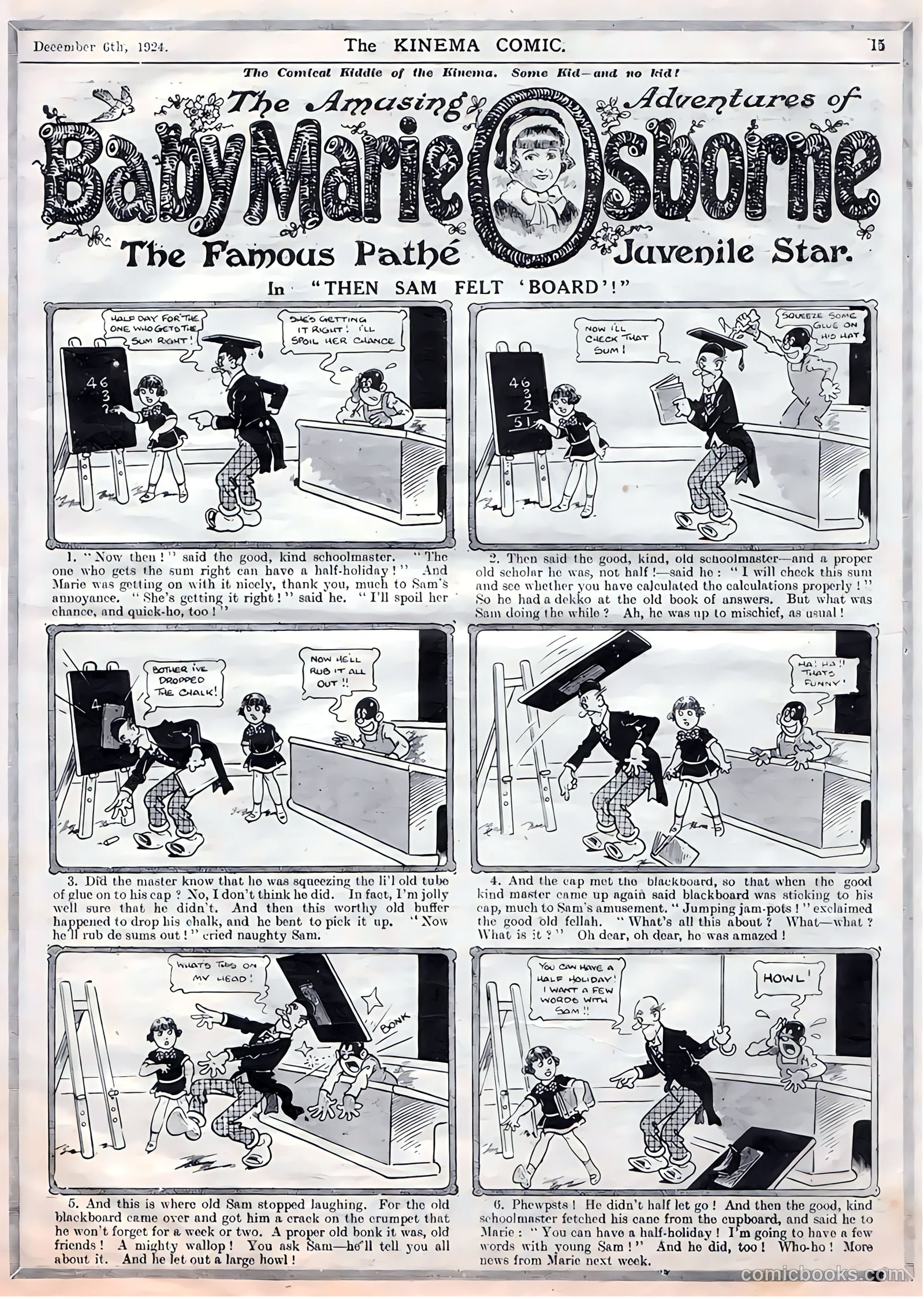Kinema Comic #242 (1924) — page 6 of 10