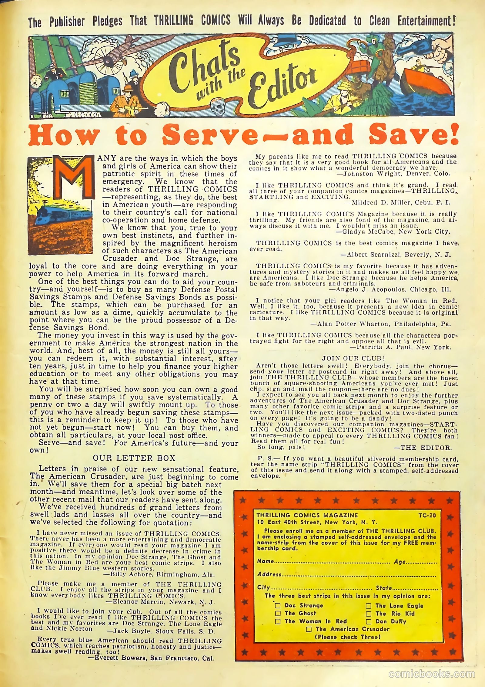 King Comics #20 (1937) — page 60 of 69