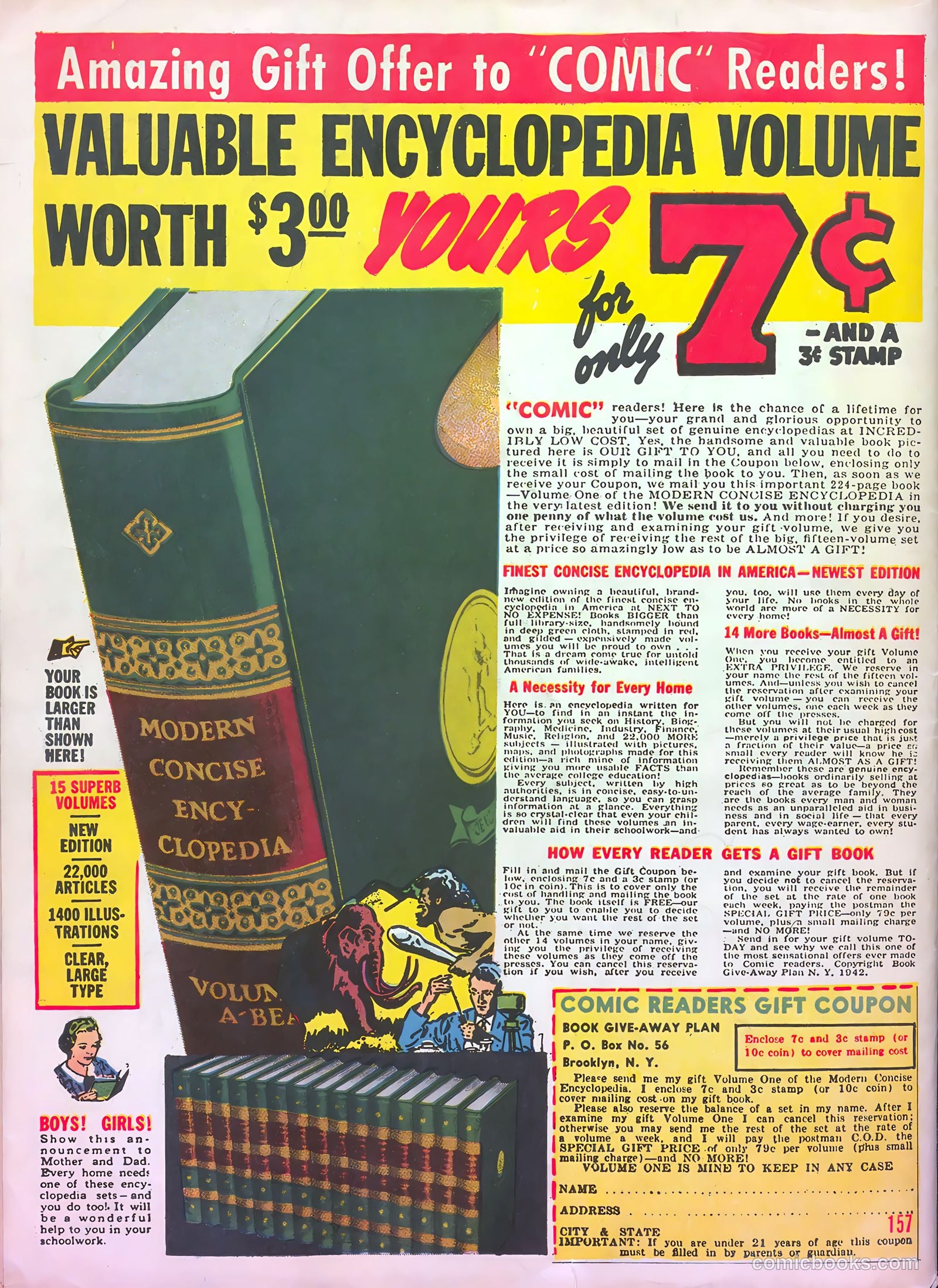 King Comics #21 (1937) — page 68 of 68