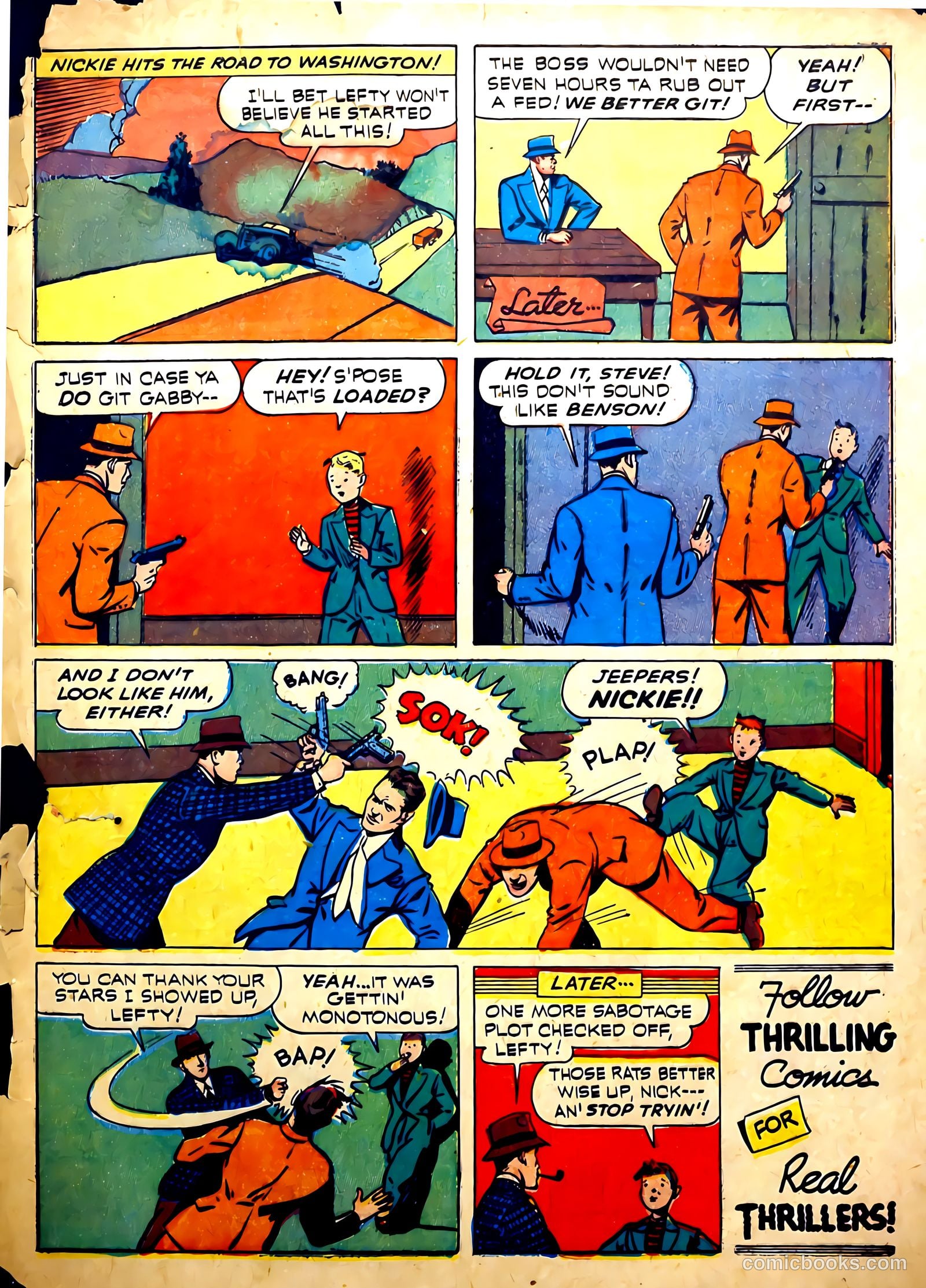 King Comics #22 (1938) — page 64 of 68
