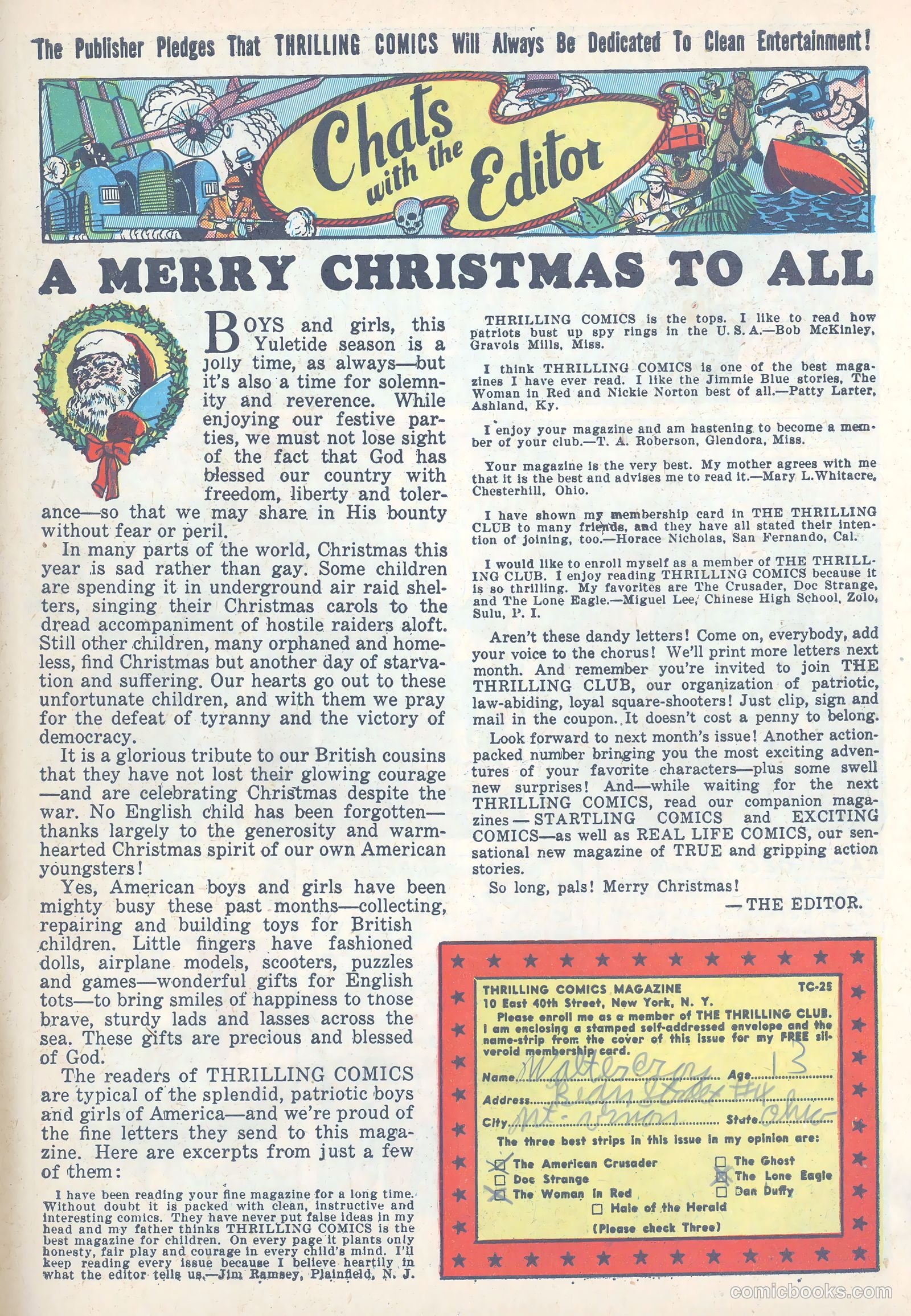 King Comics #25 (1938) — page 61 of 68