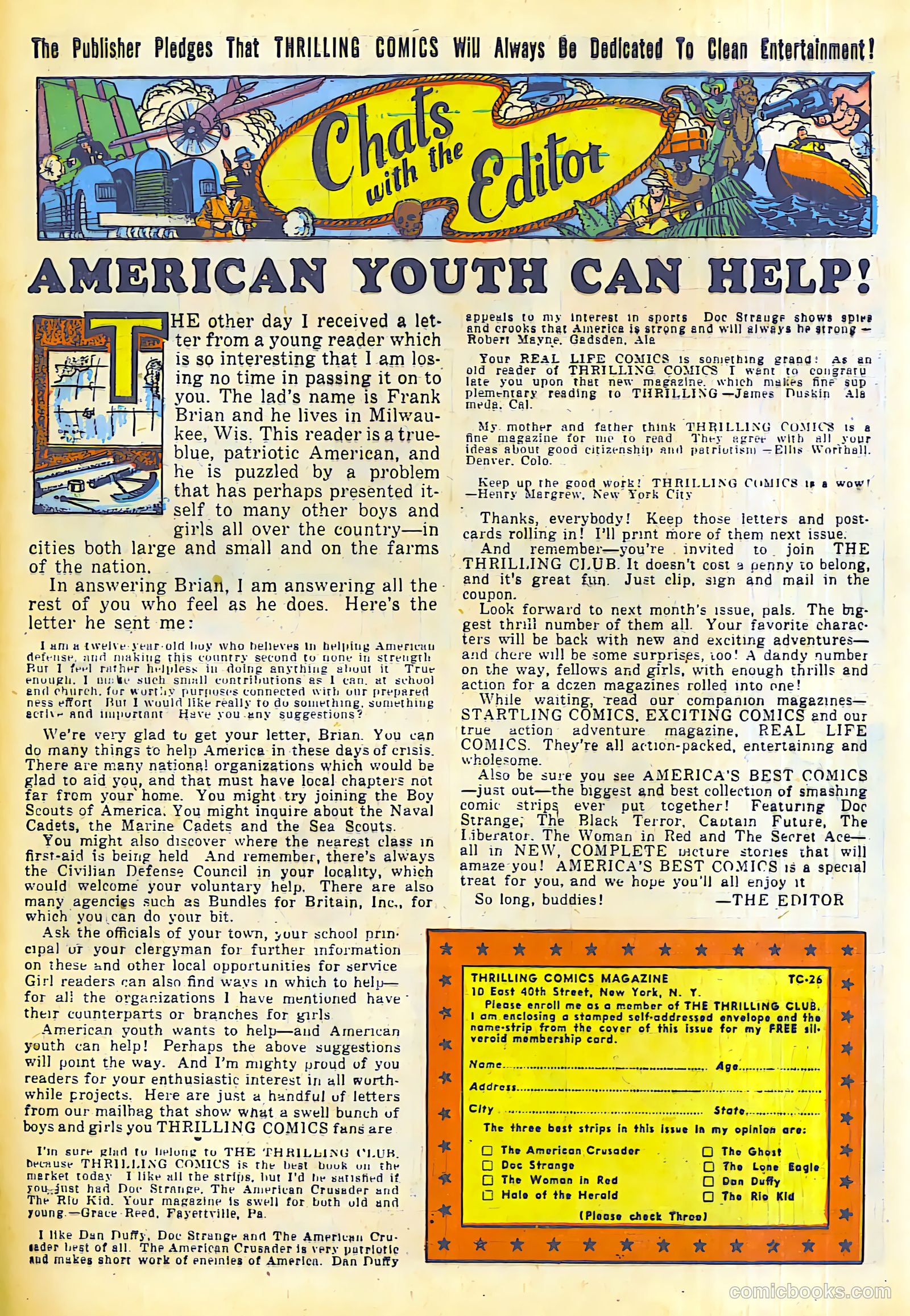 King Comics #26 (1938) — page 58 of 69