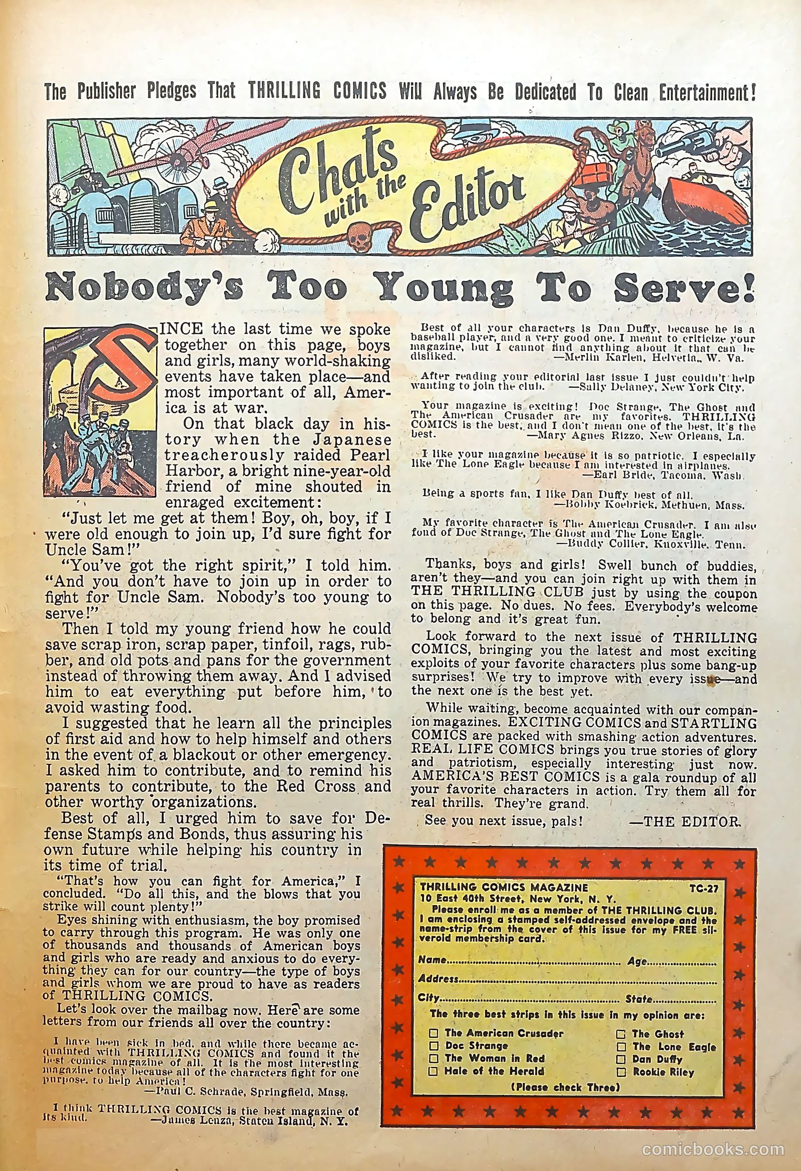 King Comics #27 (1938) — page 59 of 68