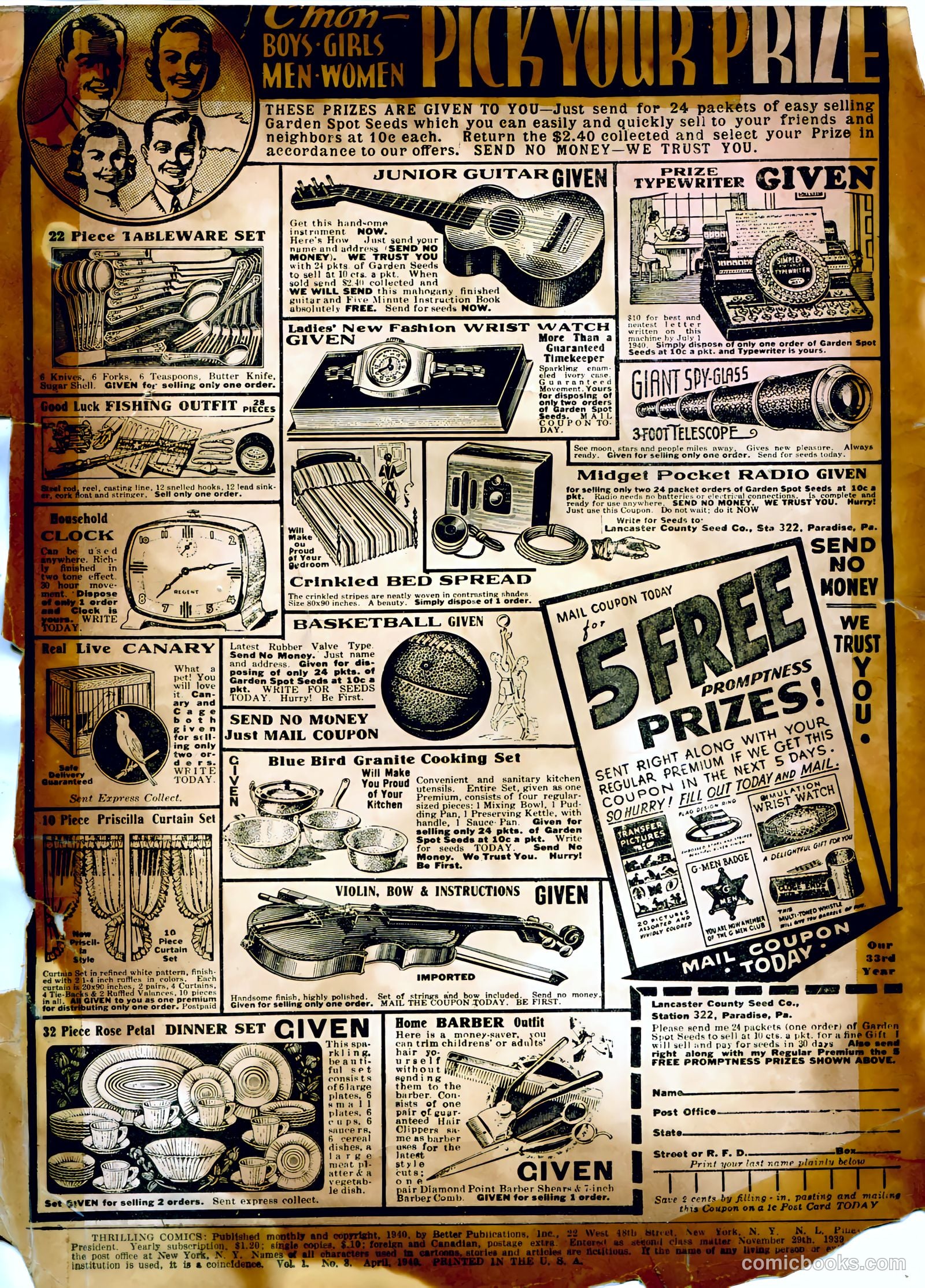 King Comics #3 (1936) — page 2 of 68