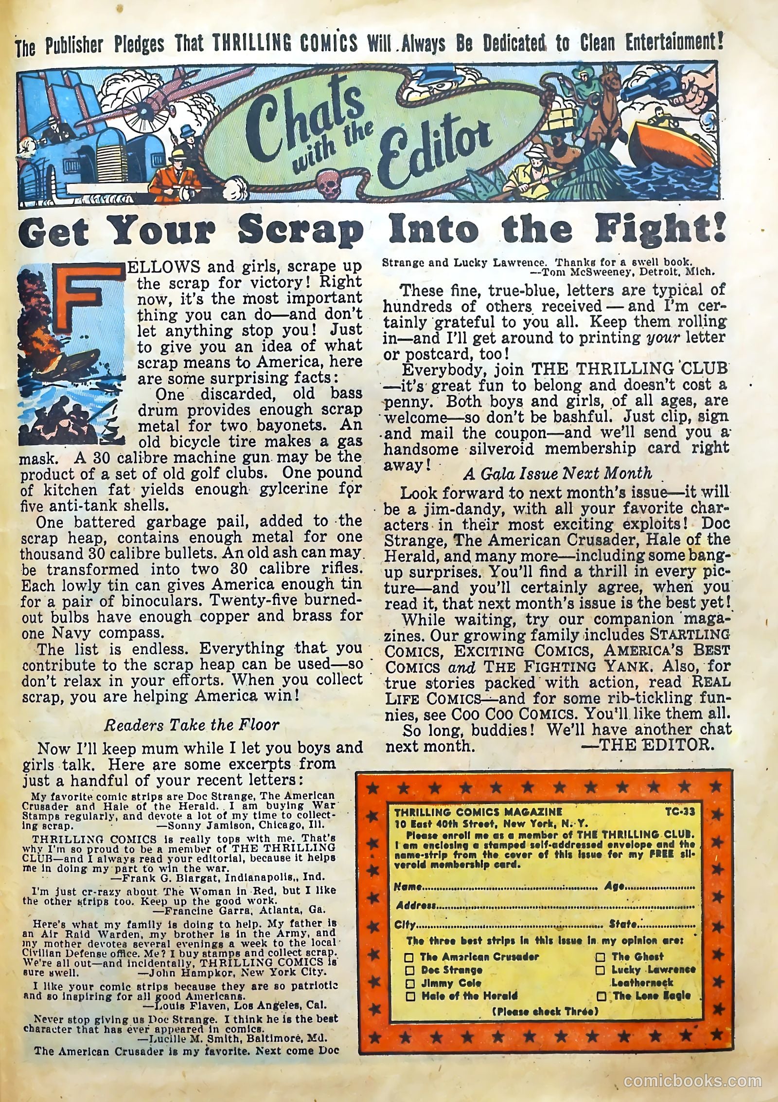 King Comics #33 (1938) — page 60 of 70