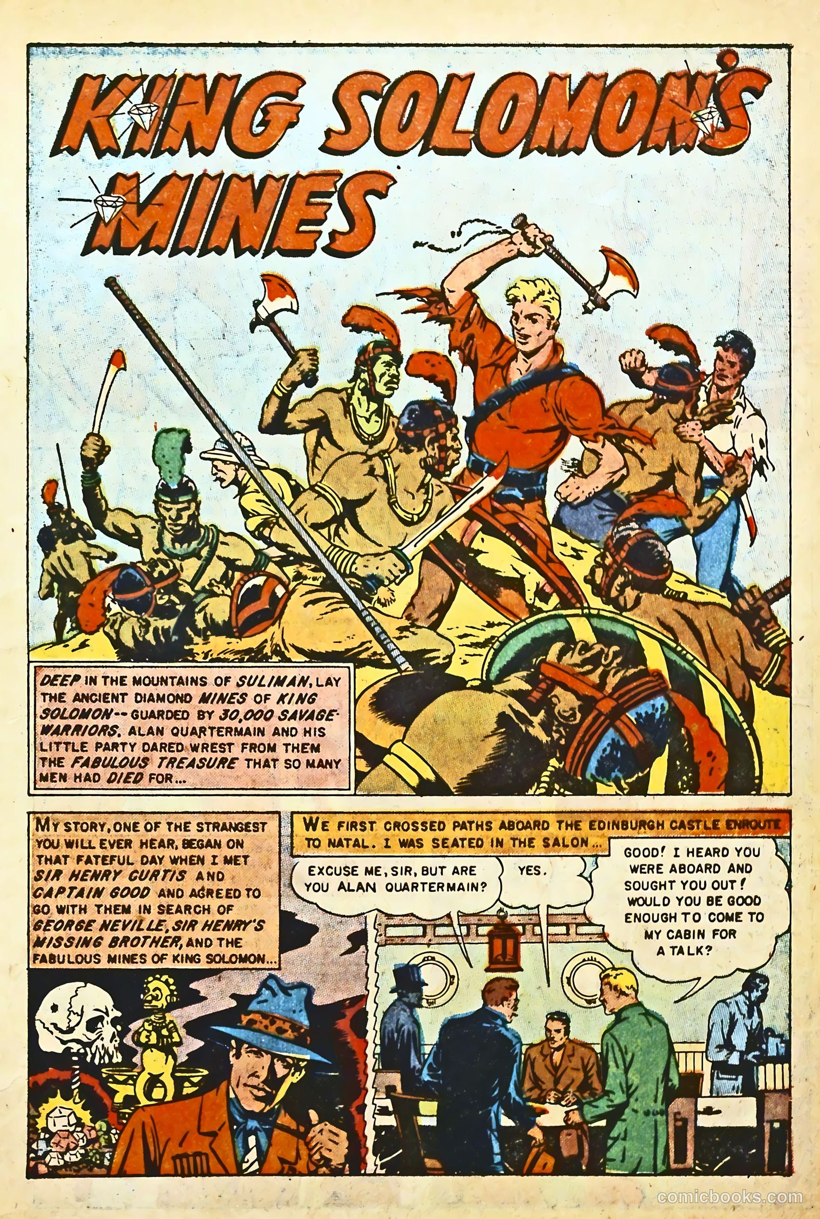 King Solomon's Mines #1 (1951) — page 3 of 36
