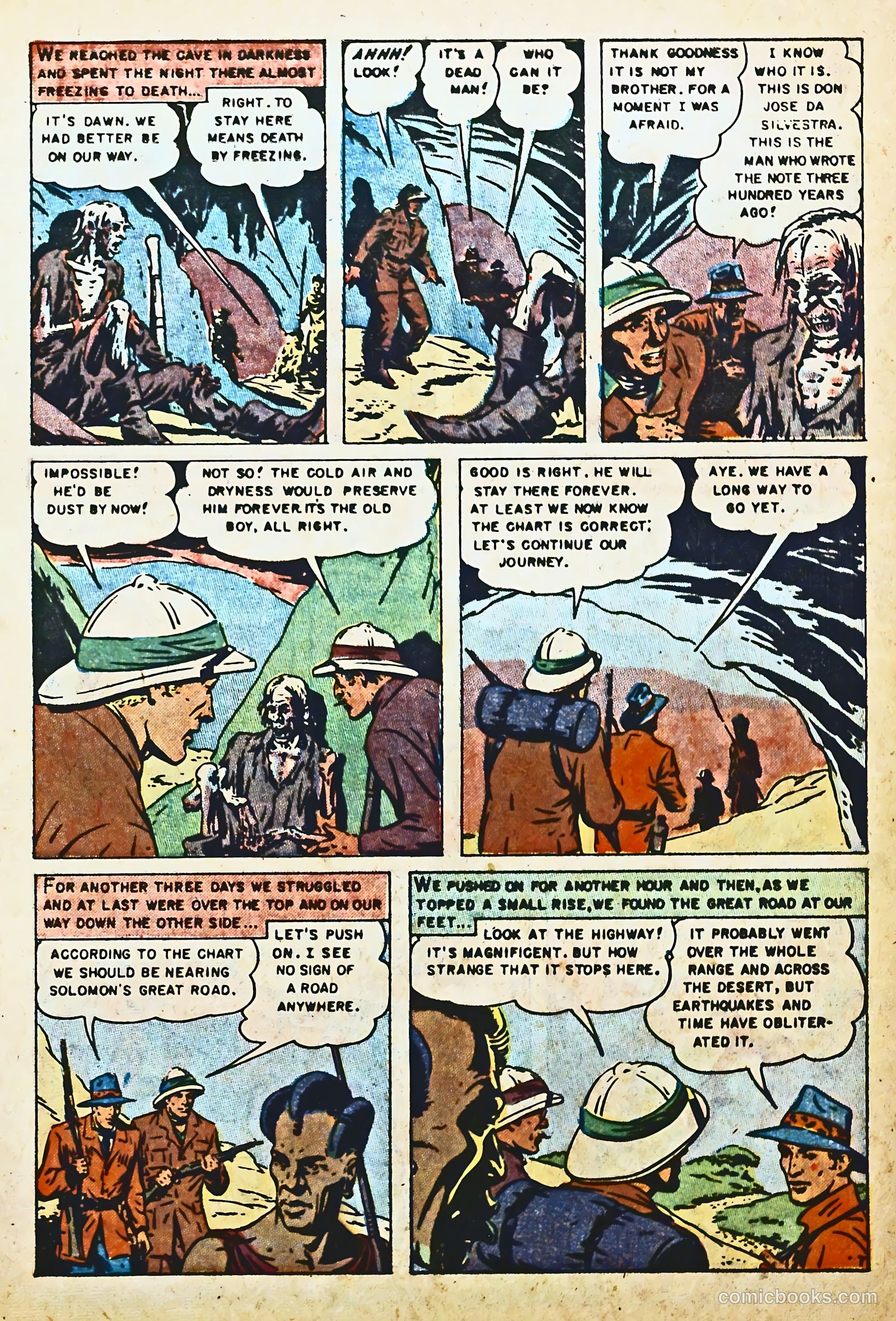 King Solomon's Mines #1 (1951) — page 9 of 36