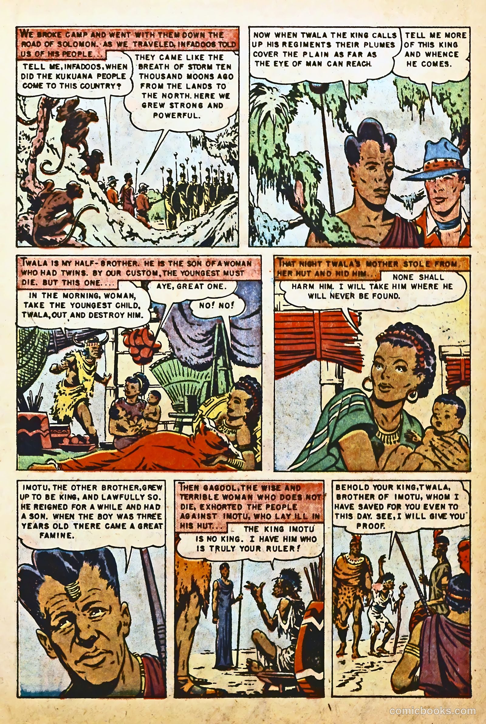 King Solomon's Mines #1 (1951) — page 11 of 36