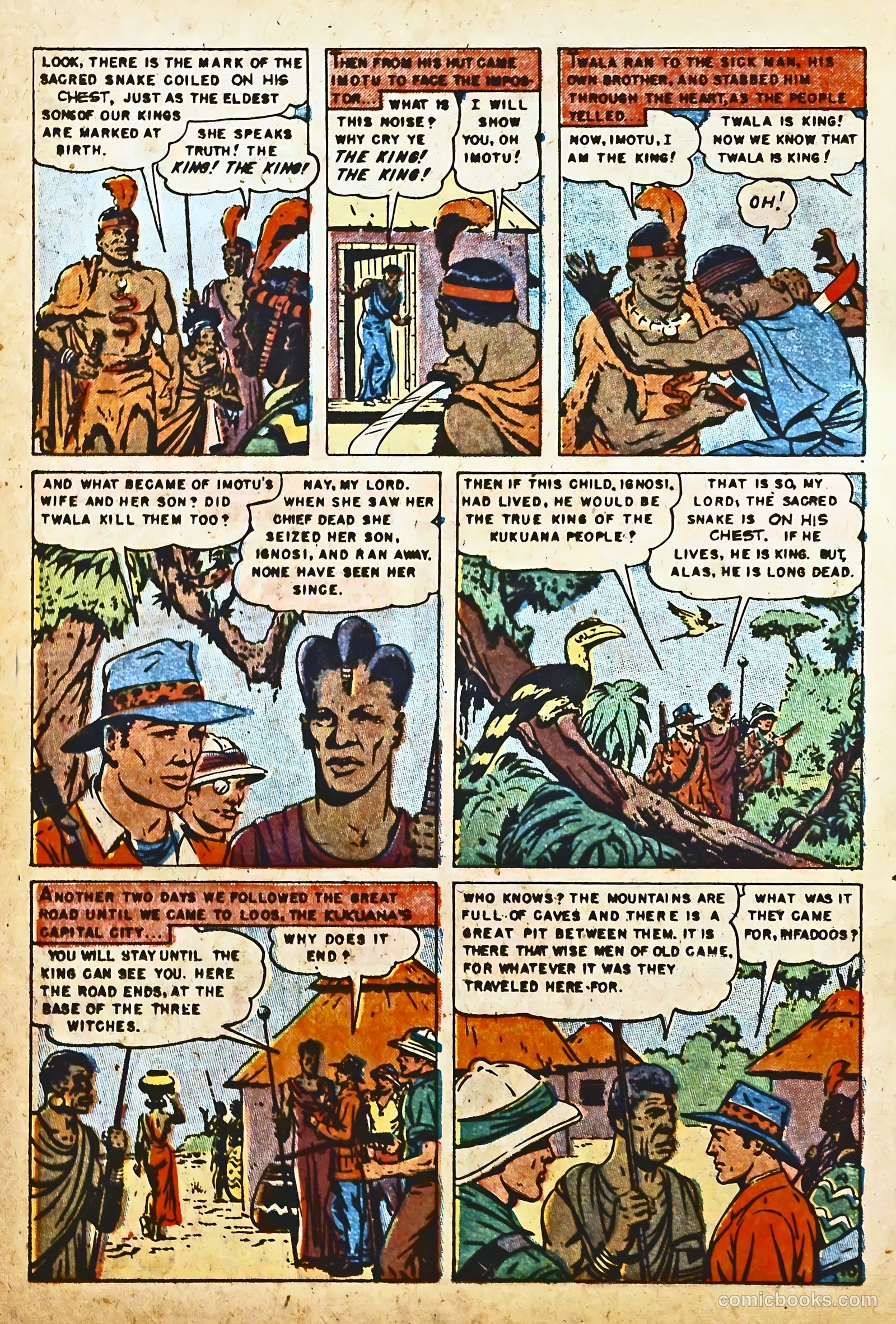 King Solomon's Mines #1 (1951) — page 12 of 36
