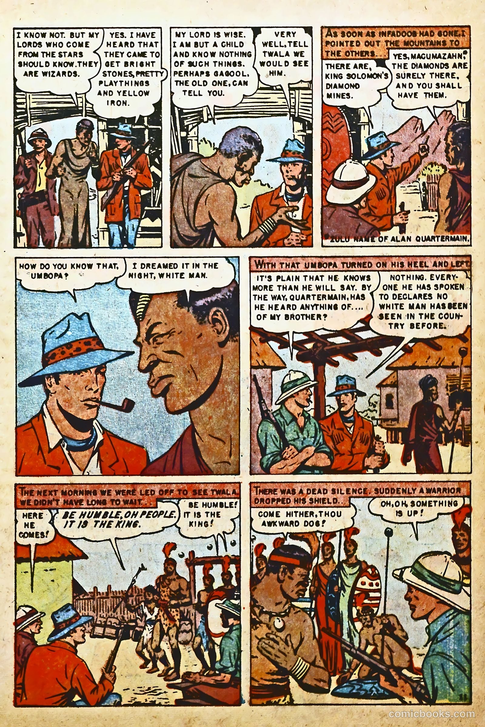 King Solomon's Mines #1 (1951) — page 13 of 36
