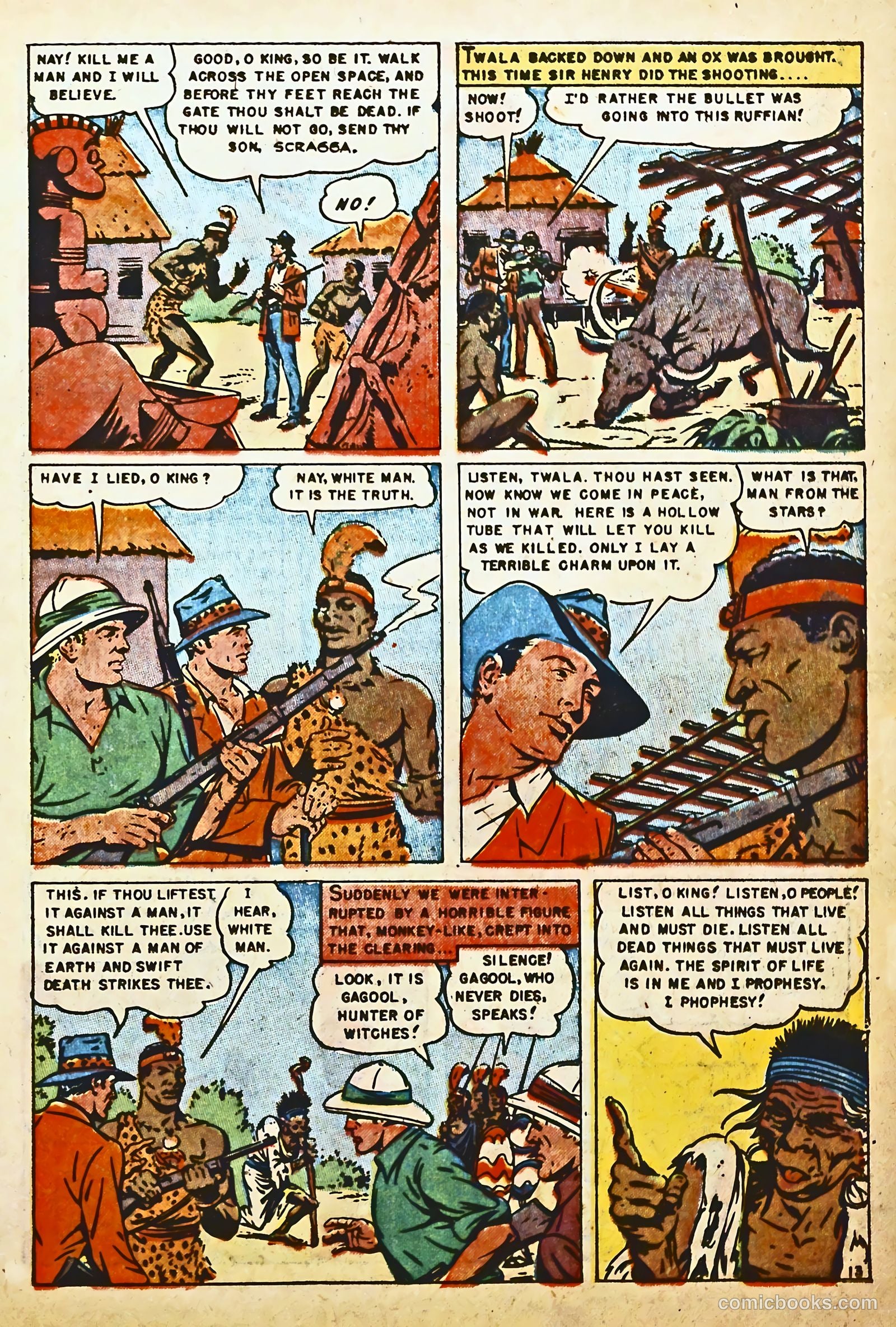 King Solomon's Mines #1 (1951) — page 15 of 36
