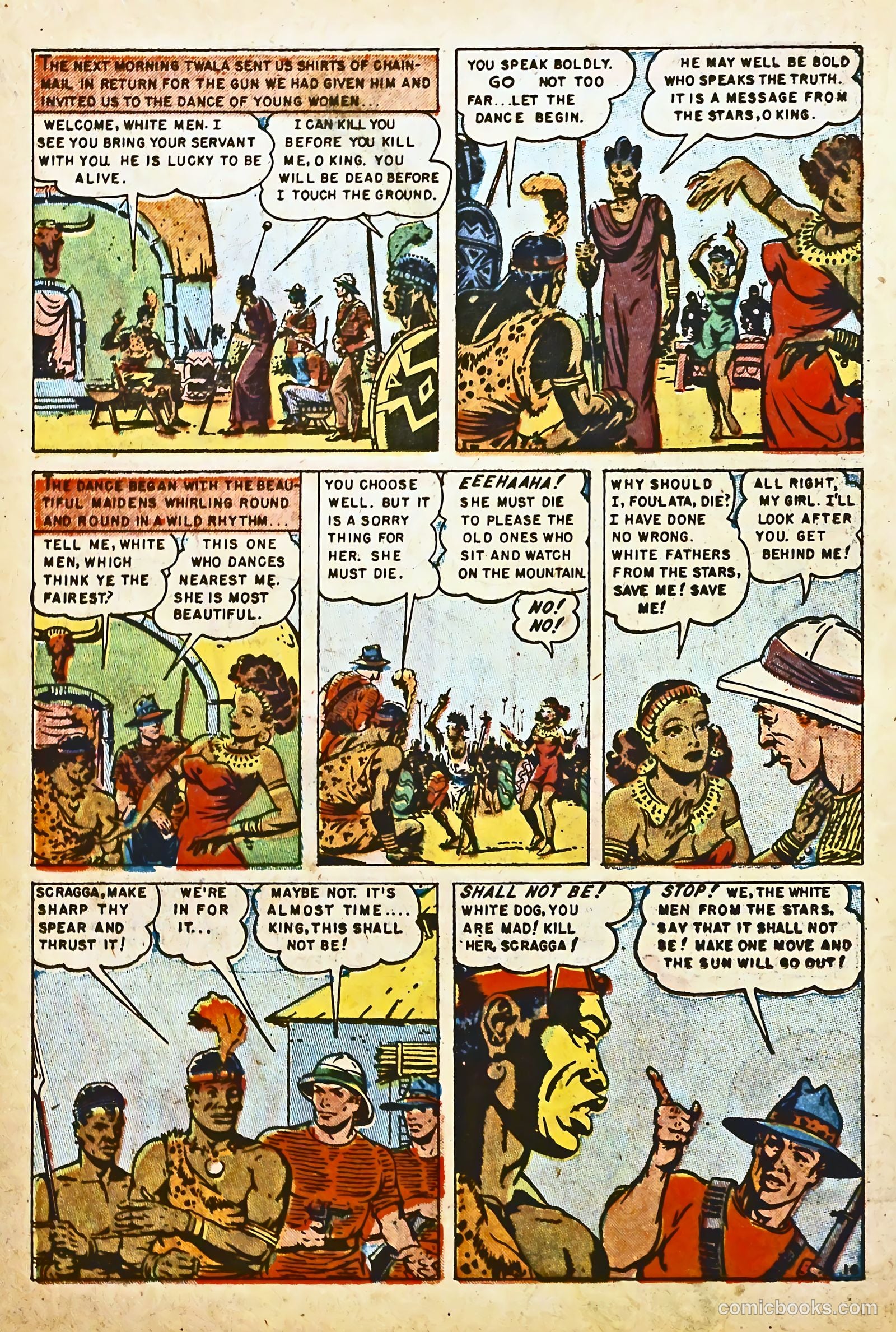 King Solomon's Mines #1 (1951) — page 18 of 36
