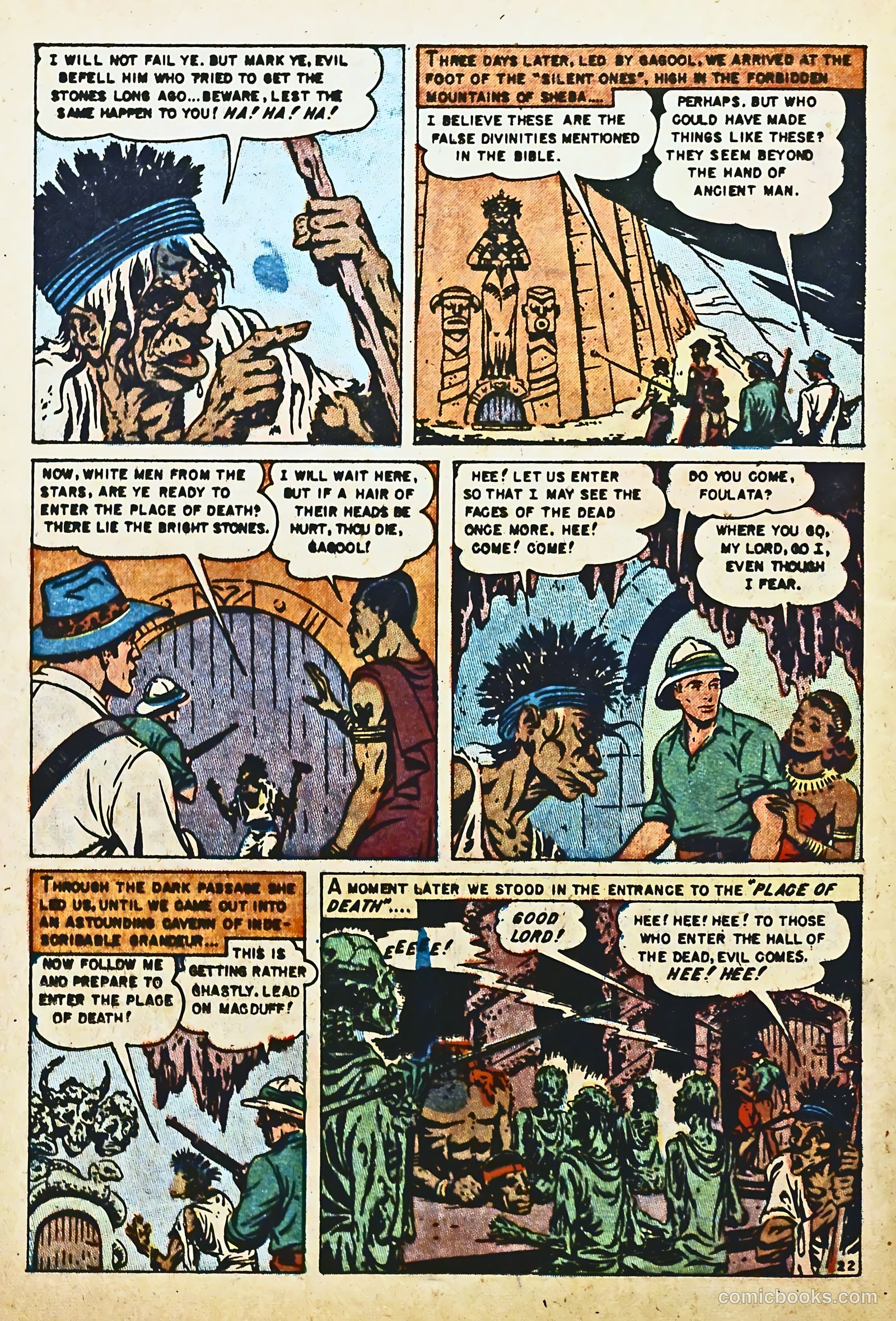 King Solomon's Mines #1 (1951) — page 24 of 36