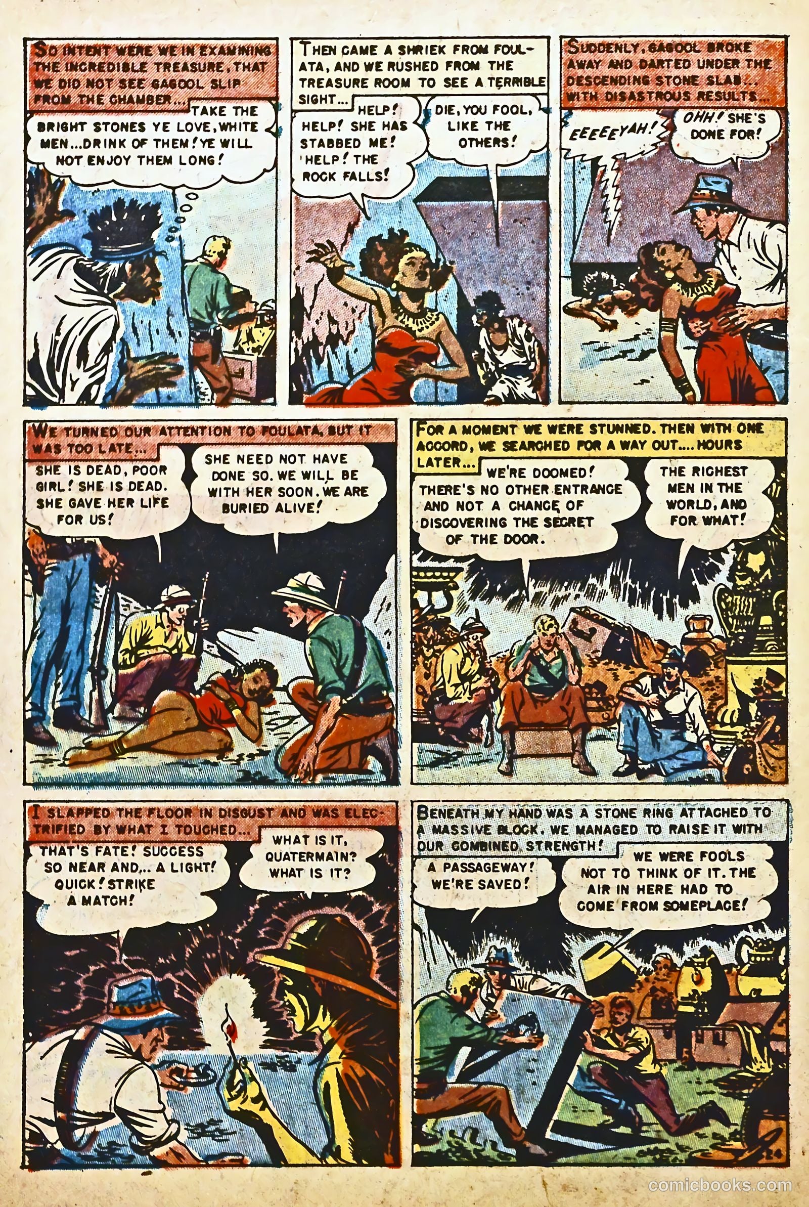 King Solomon's Mines #1 (1951) — page 26 of 36