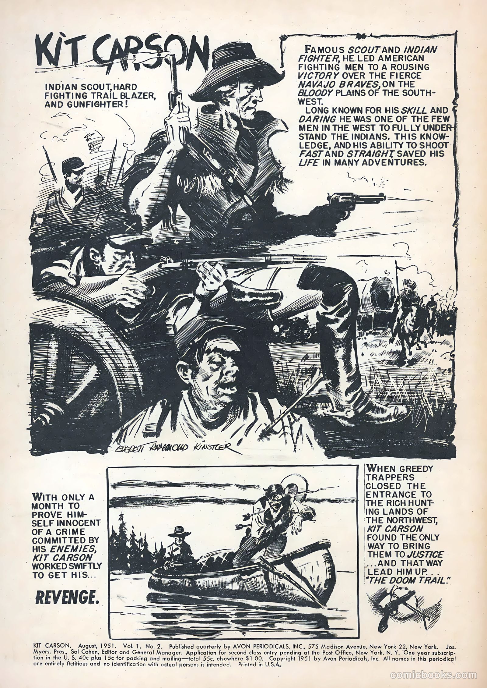Kit Carson #2 (1951) — page 2 of 36