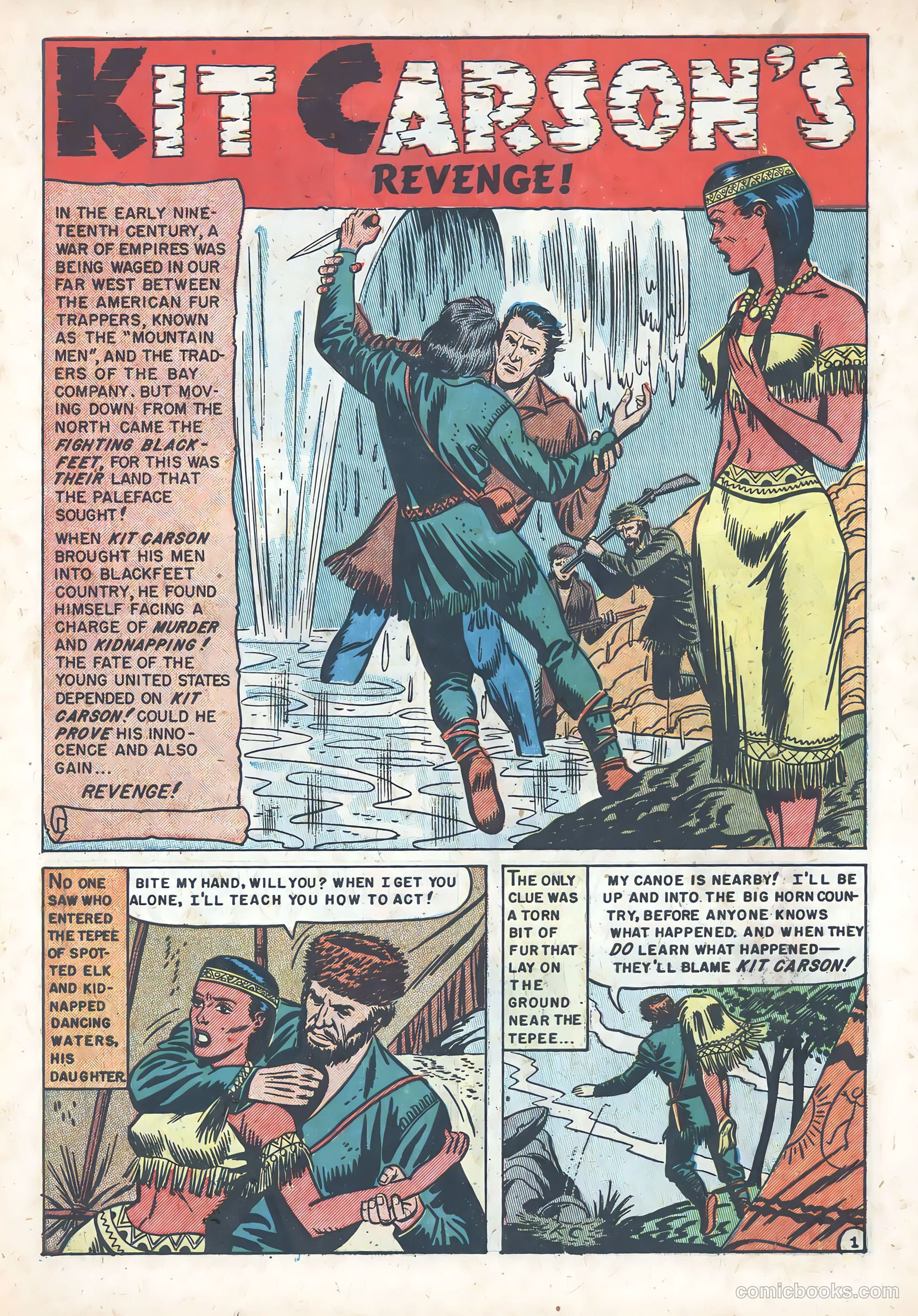 Kit Carson #2 (1951) — page 3 of 36