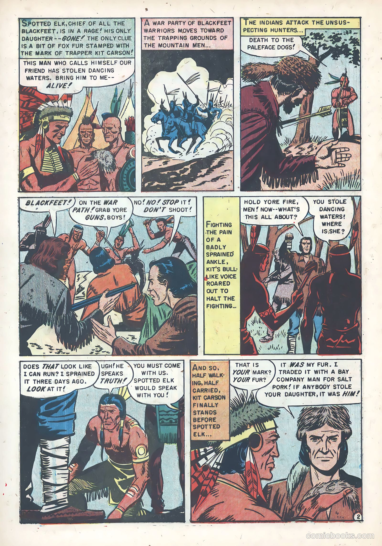 Kit Carson #2 (1951) — page 4 of 36