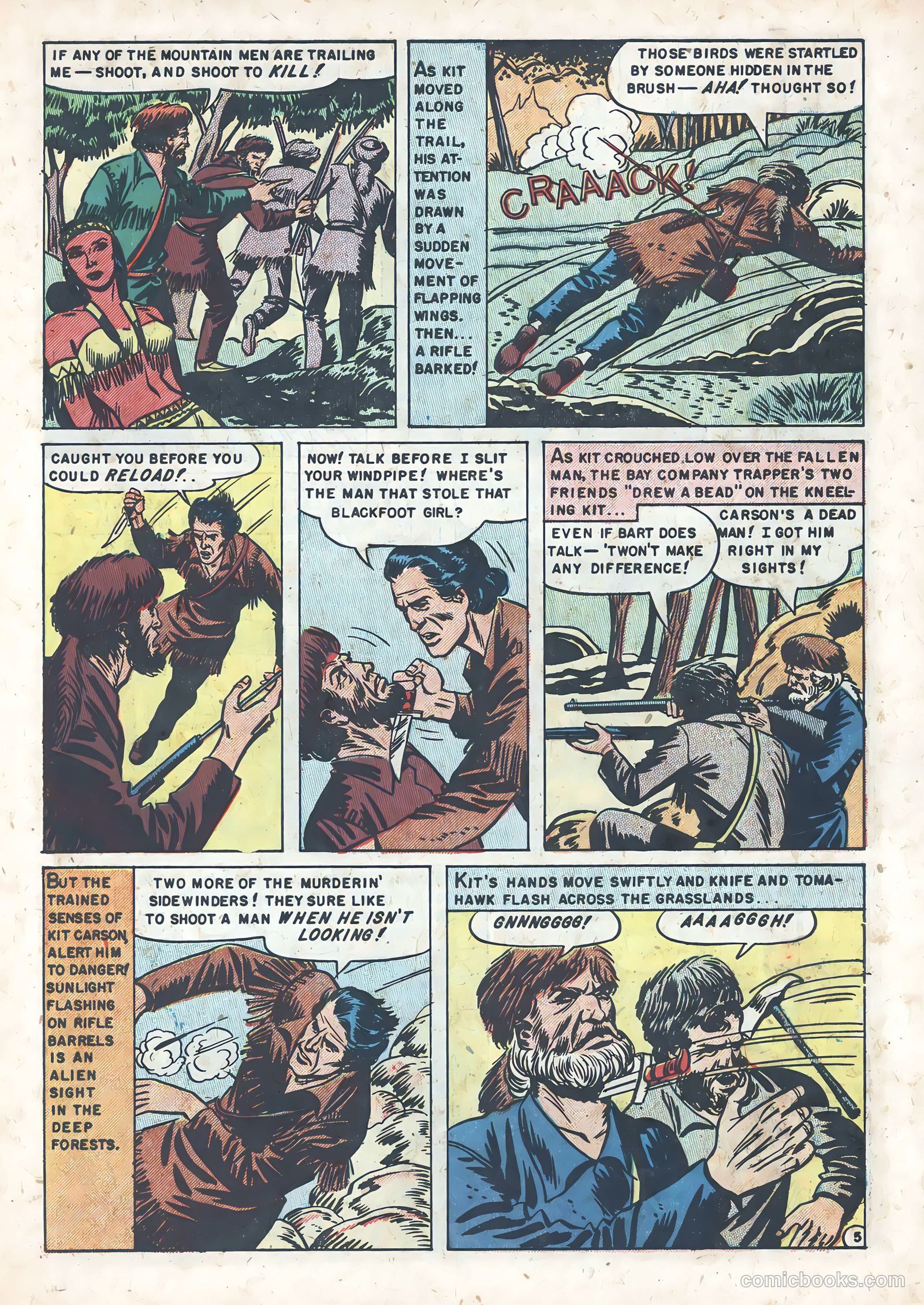 Kit Carson #2 (1951) — page 7 of 36