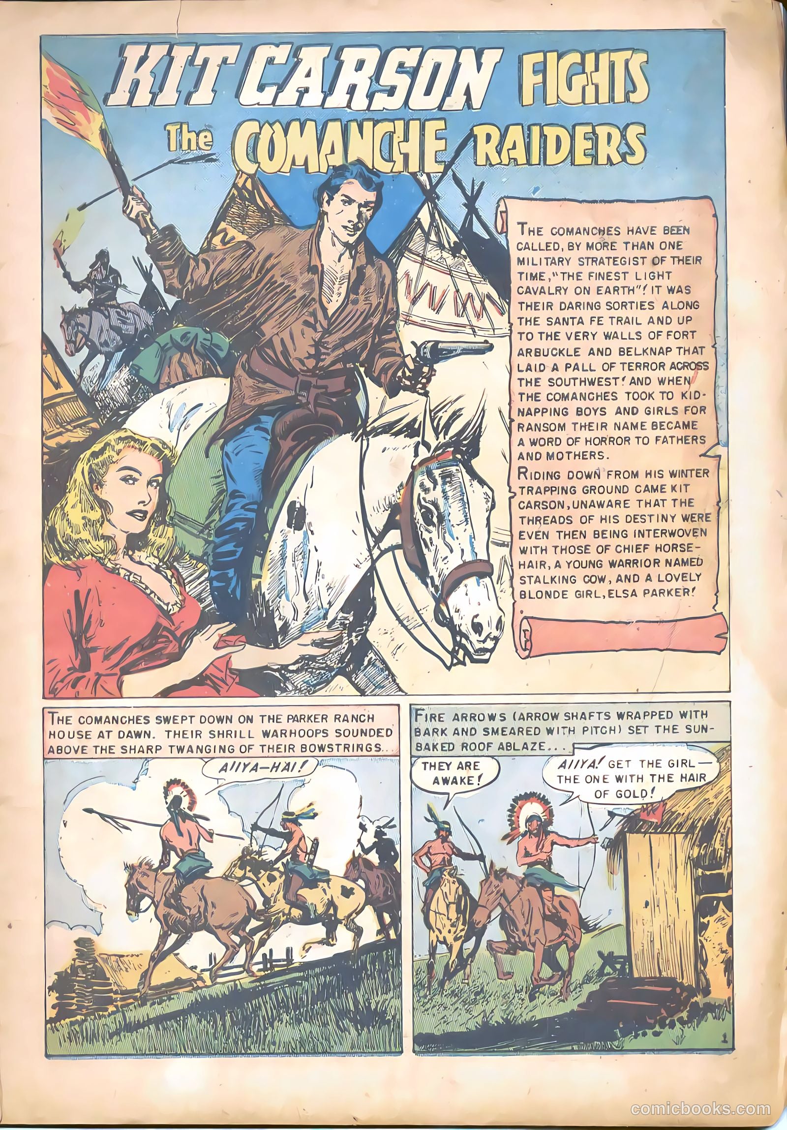 Kit Carson #3 (1951) — page 3 of 36