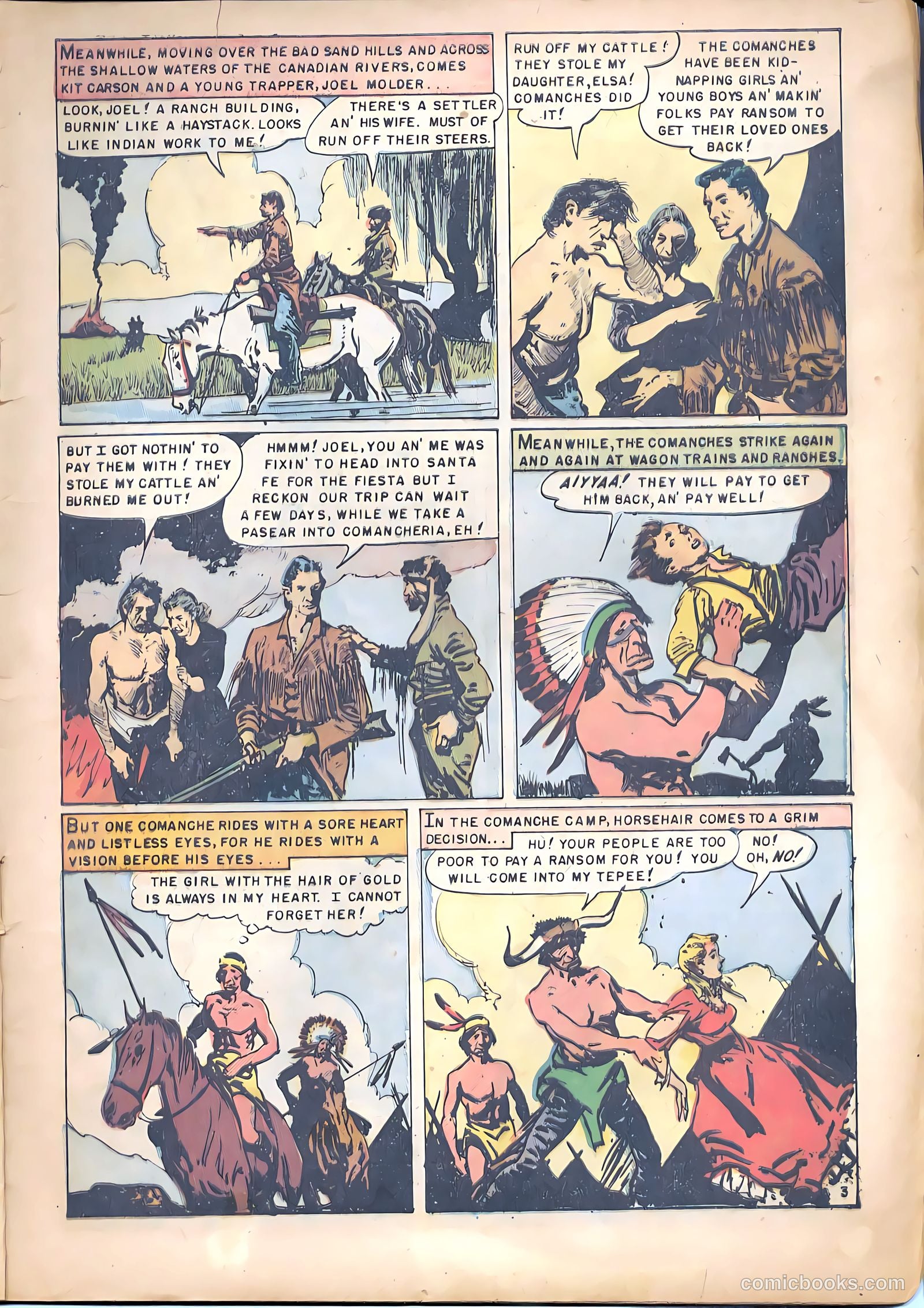 Kit Carson #3 (1951) — page 5 of 36