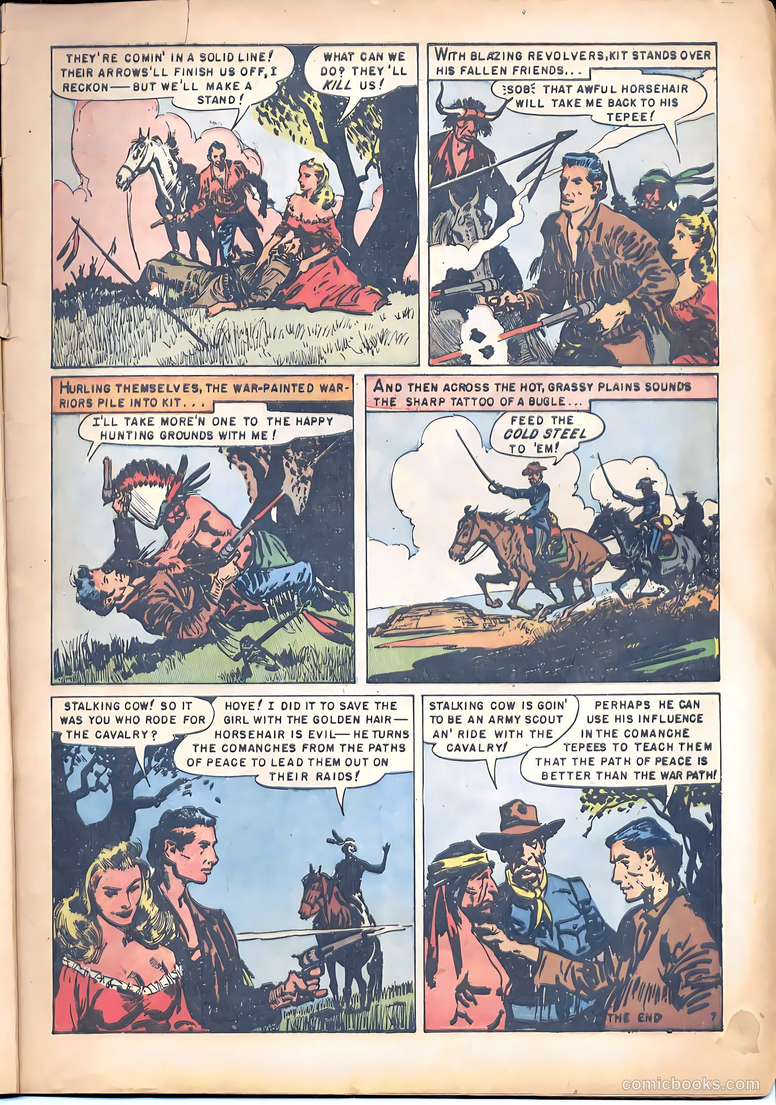 Kit Carson #3 (1951) — page 9 of 36
