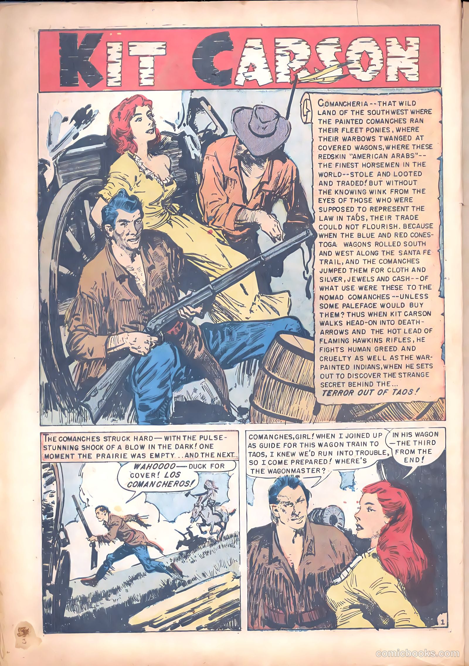 Kit Carson #3 (1951) — page 10 of 36