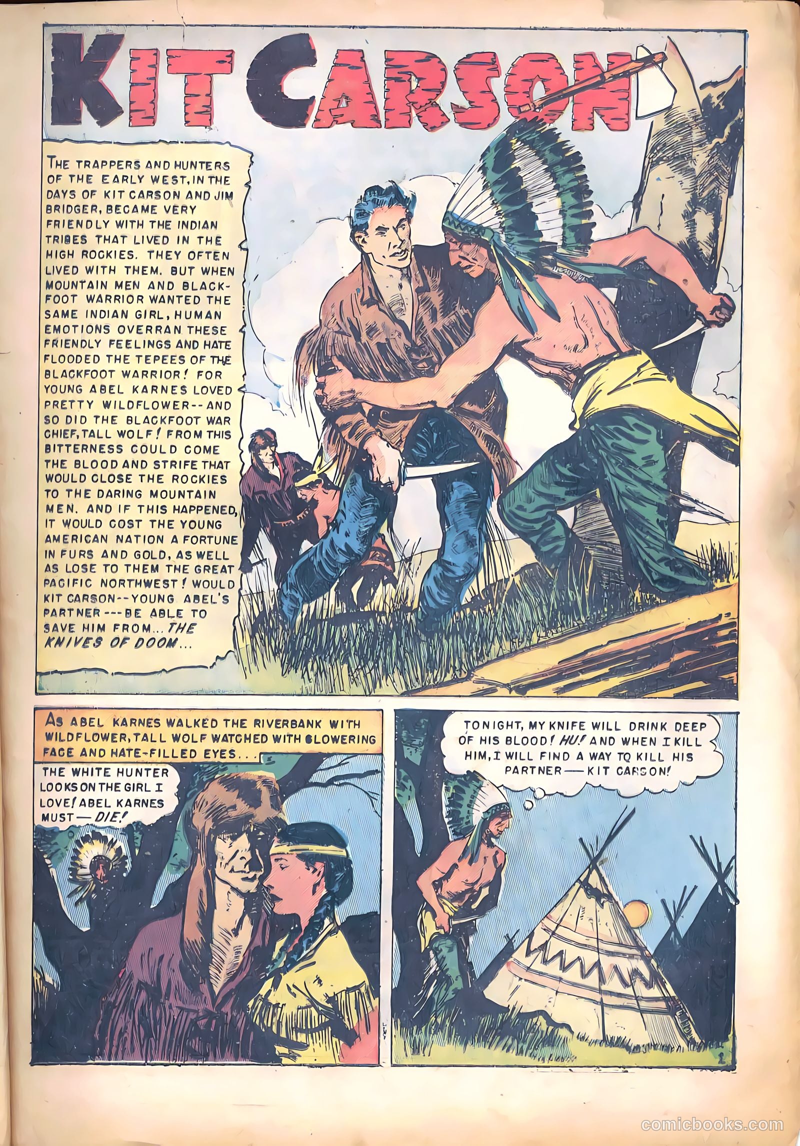 Kit Carson #3 (1951) — page 17 of 36