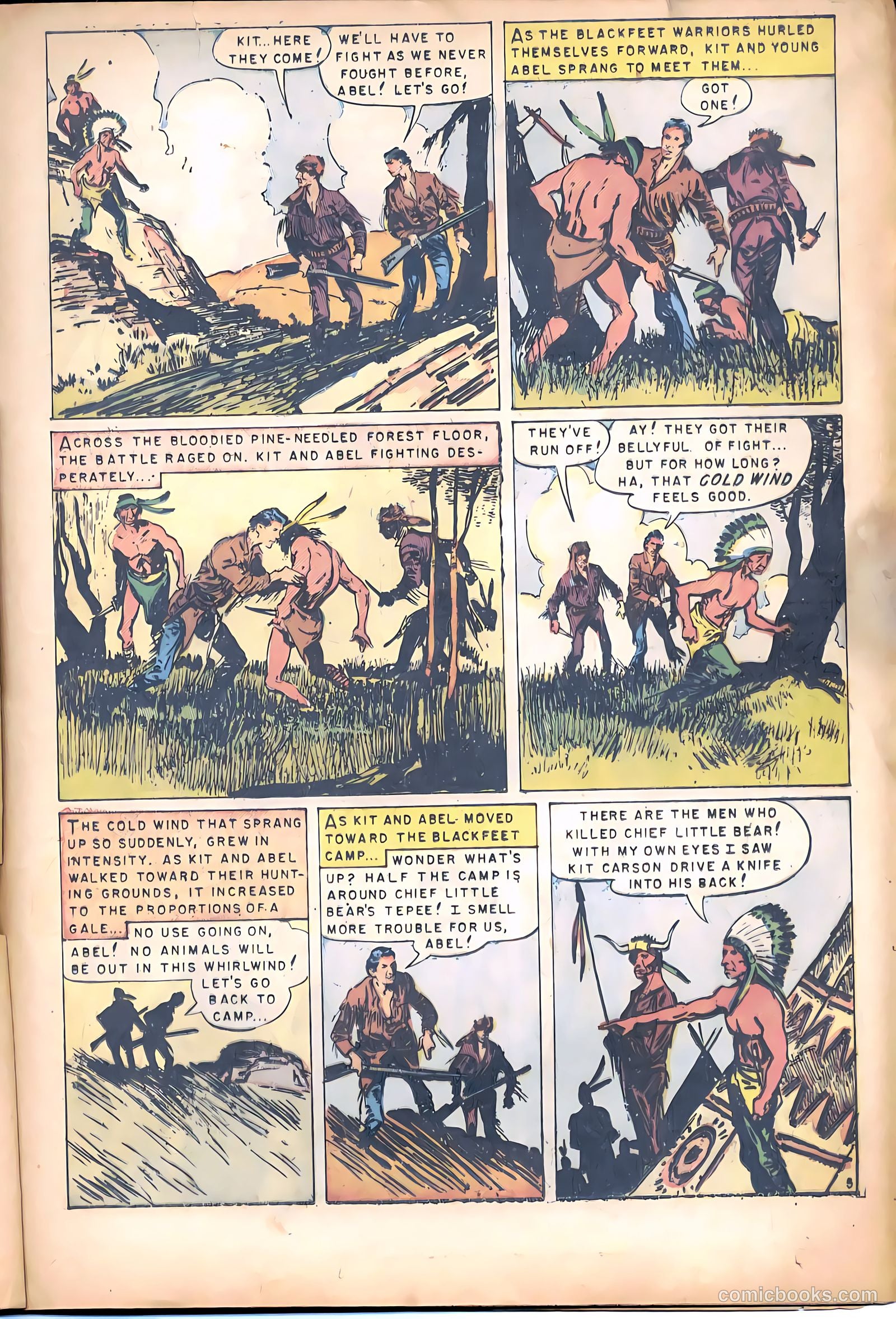 Kit Carson #3 (1951) — page 21 of 36