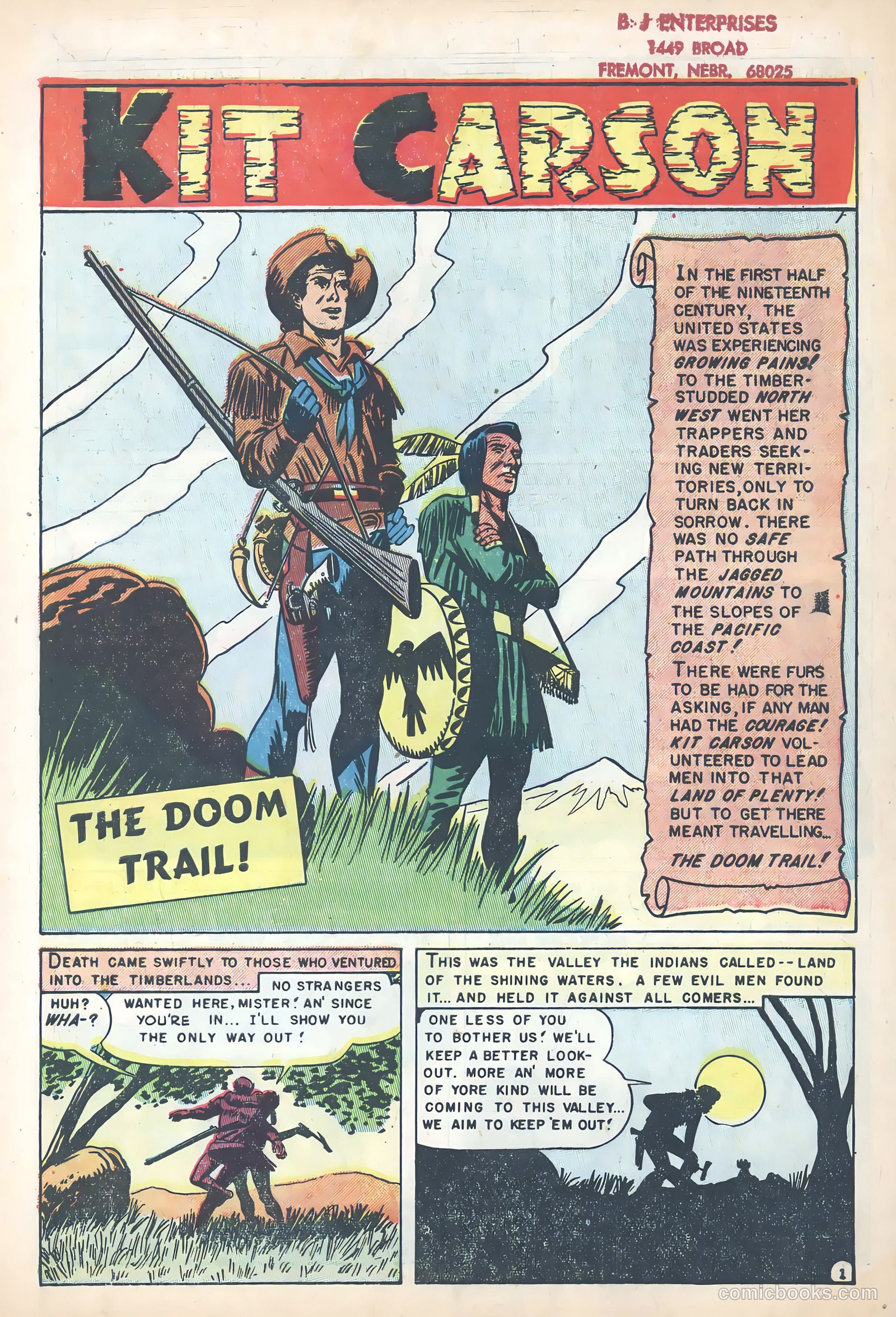 Kit Carson #5 (1954) — page 3 of 36