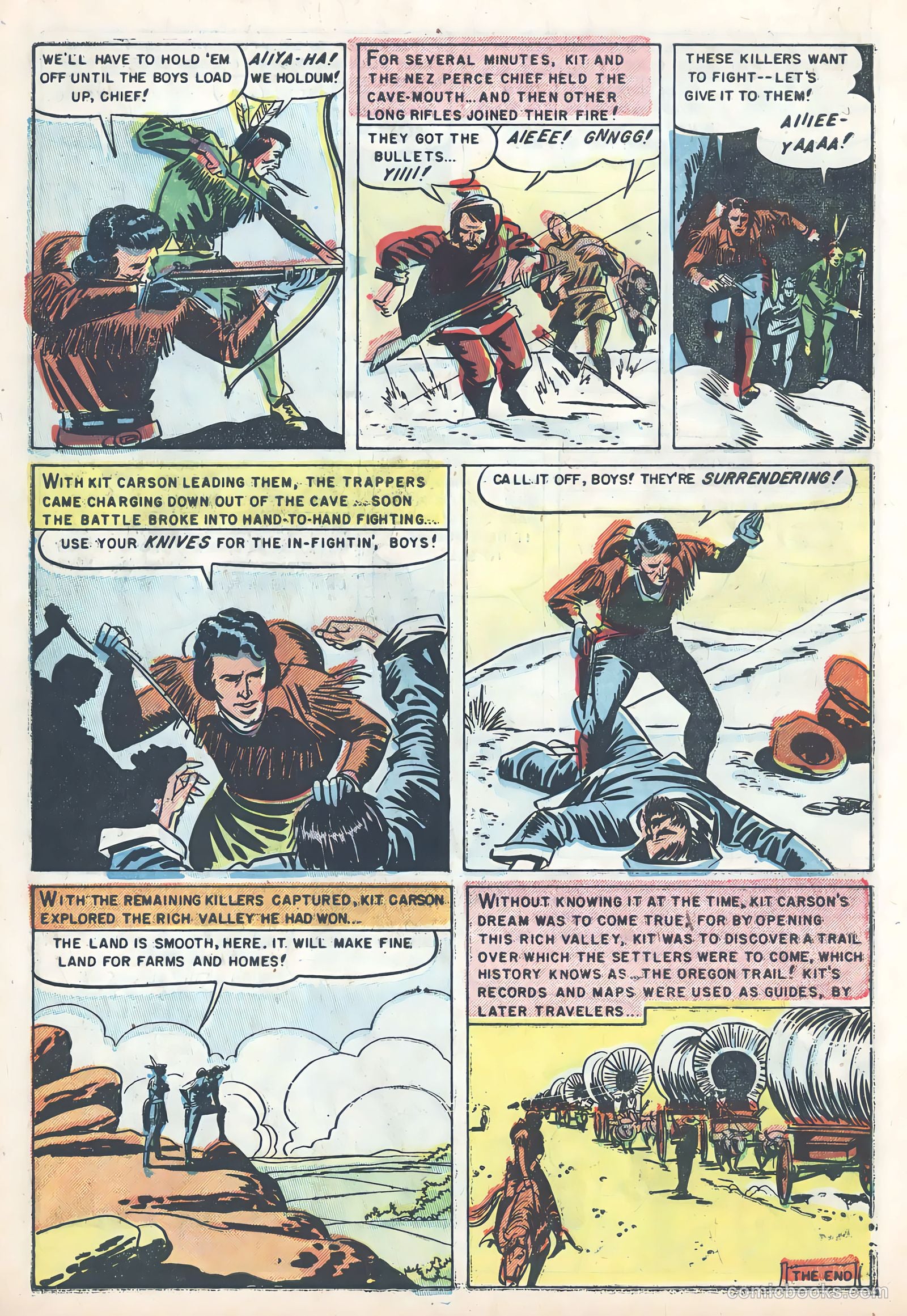 Kit Carson #5 (1954) — page 10 of 36