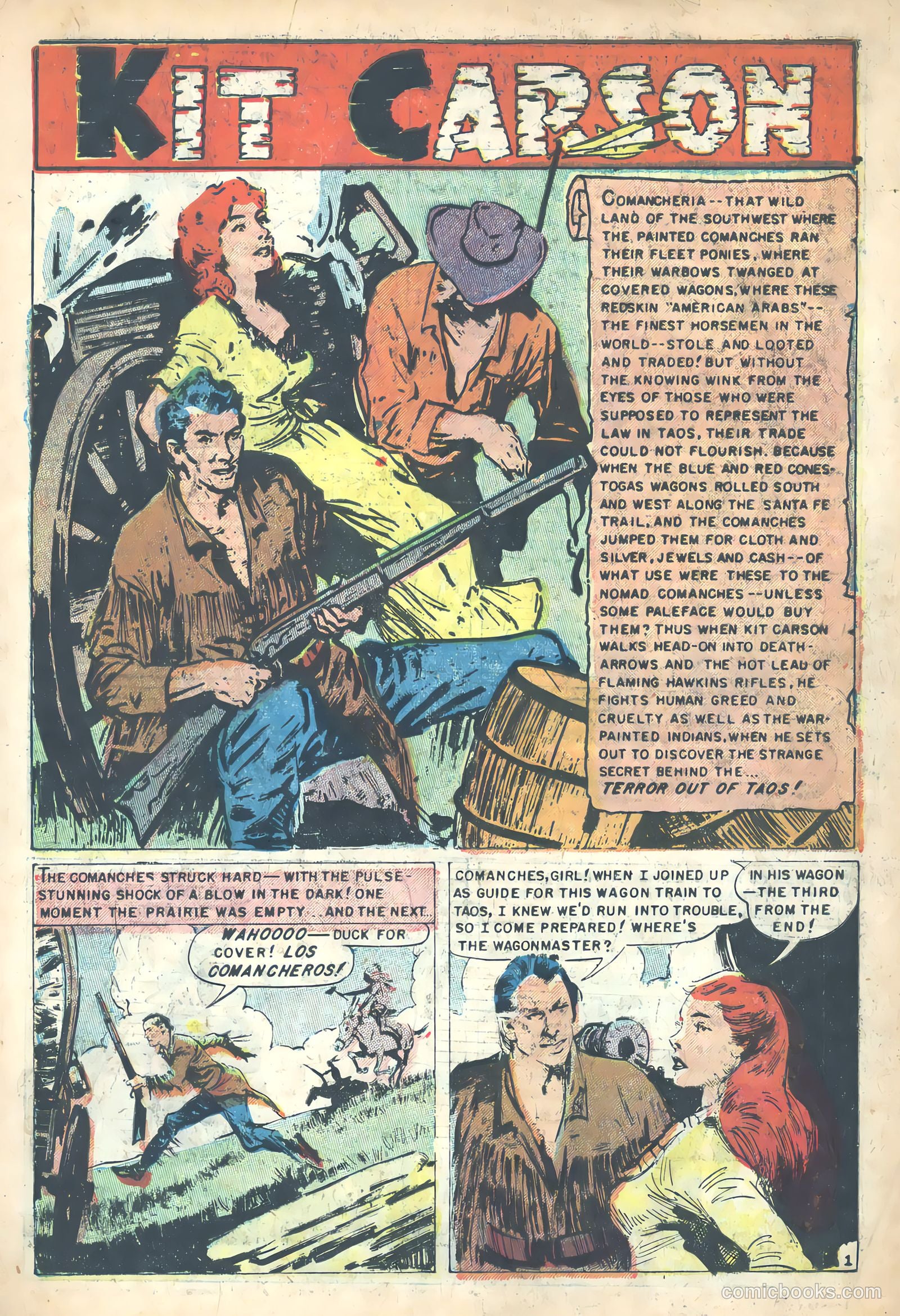 Kit Carson #6 (1955) — page 3 of 36