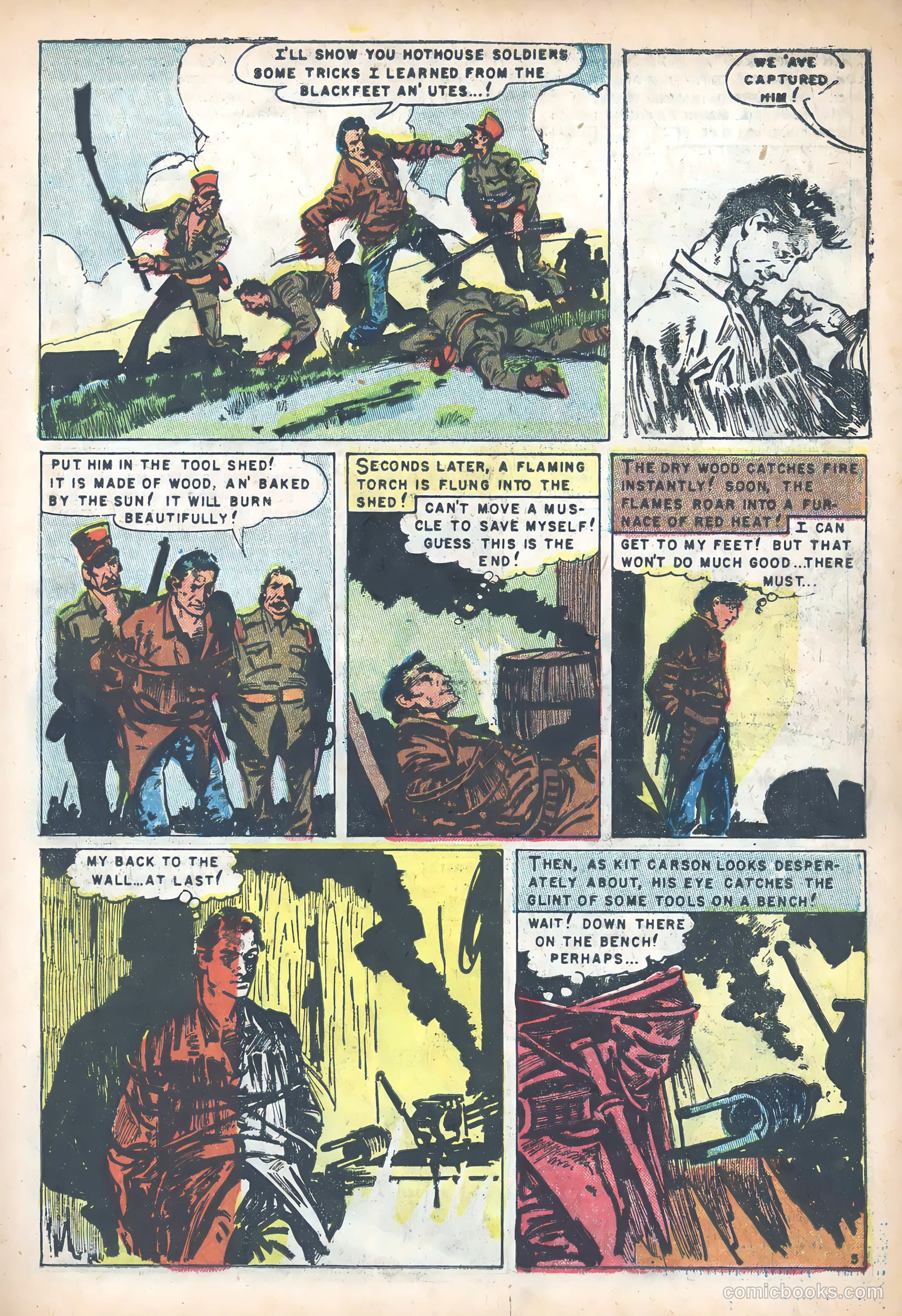 Kit Carson #6 (1955) — page 7 of 36