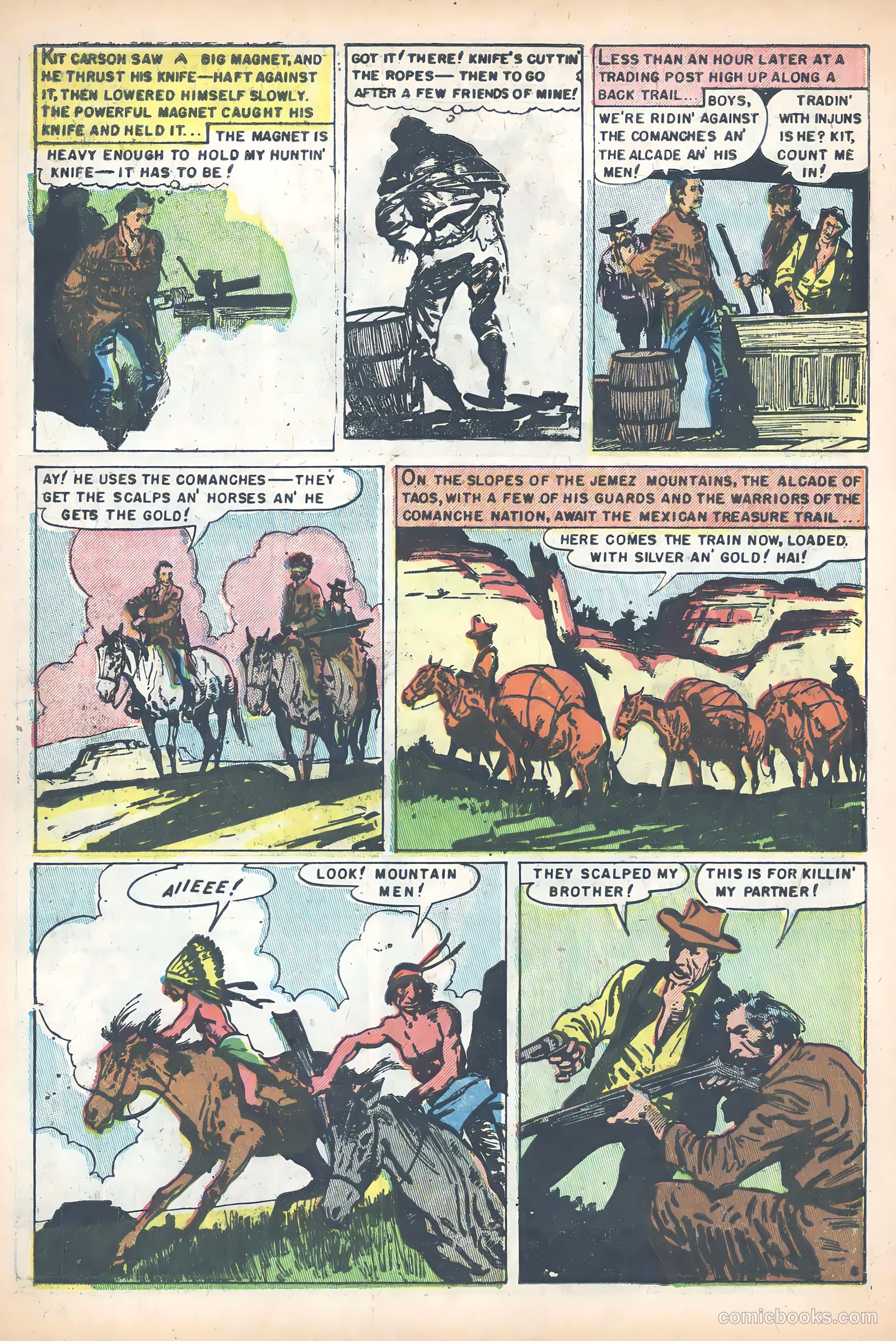 Kit Carson #6 (1955) — page 8 of 36