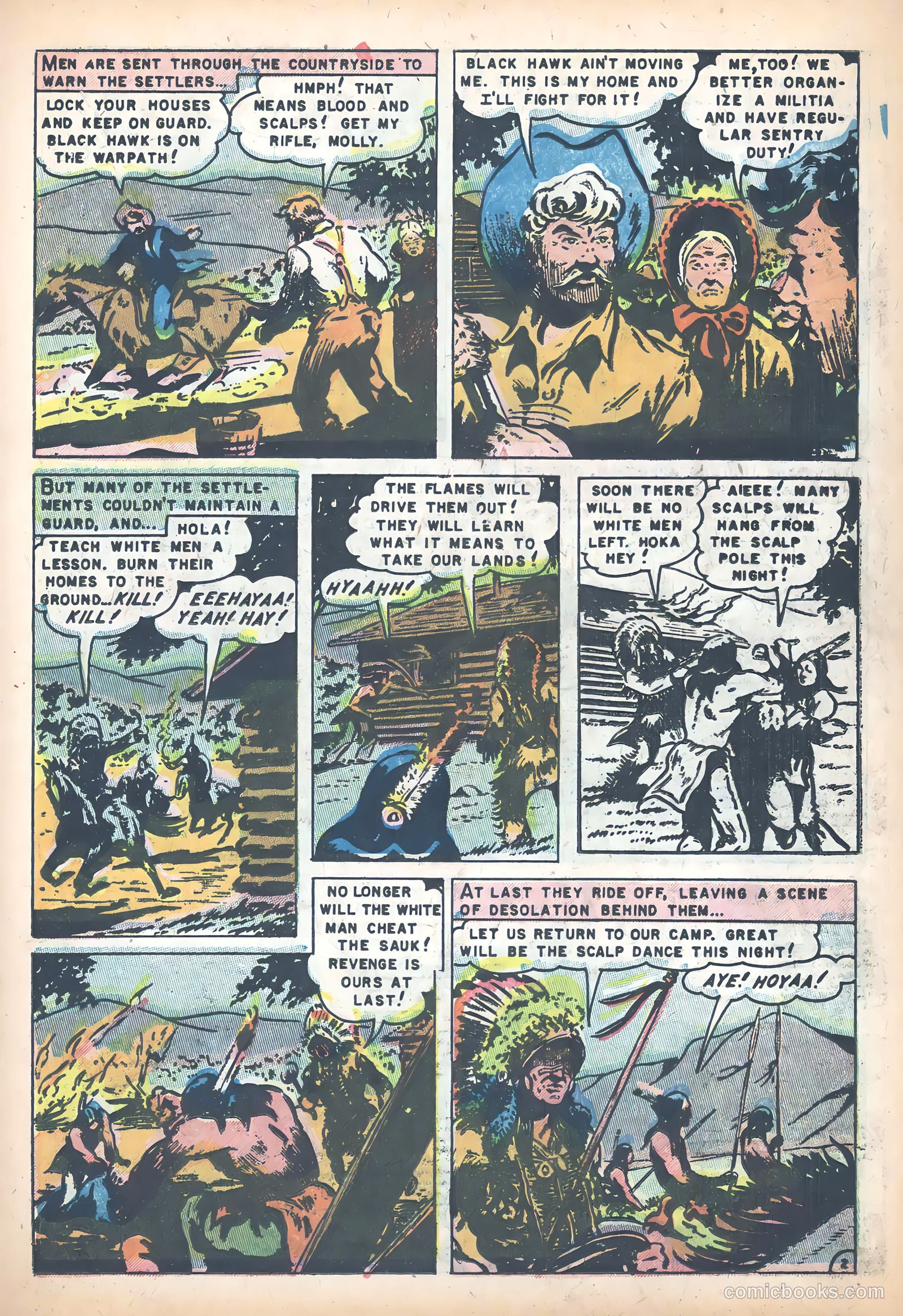 Kit Carson #6 (1955) — page 21 of 36