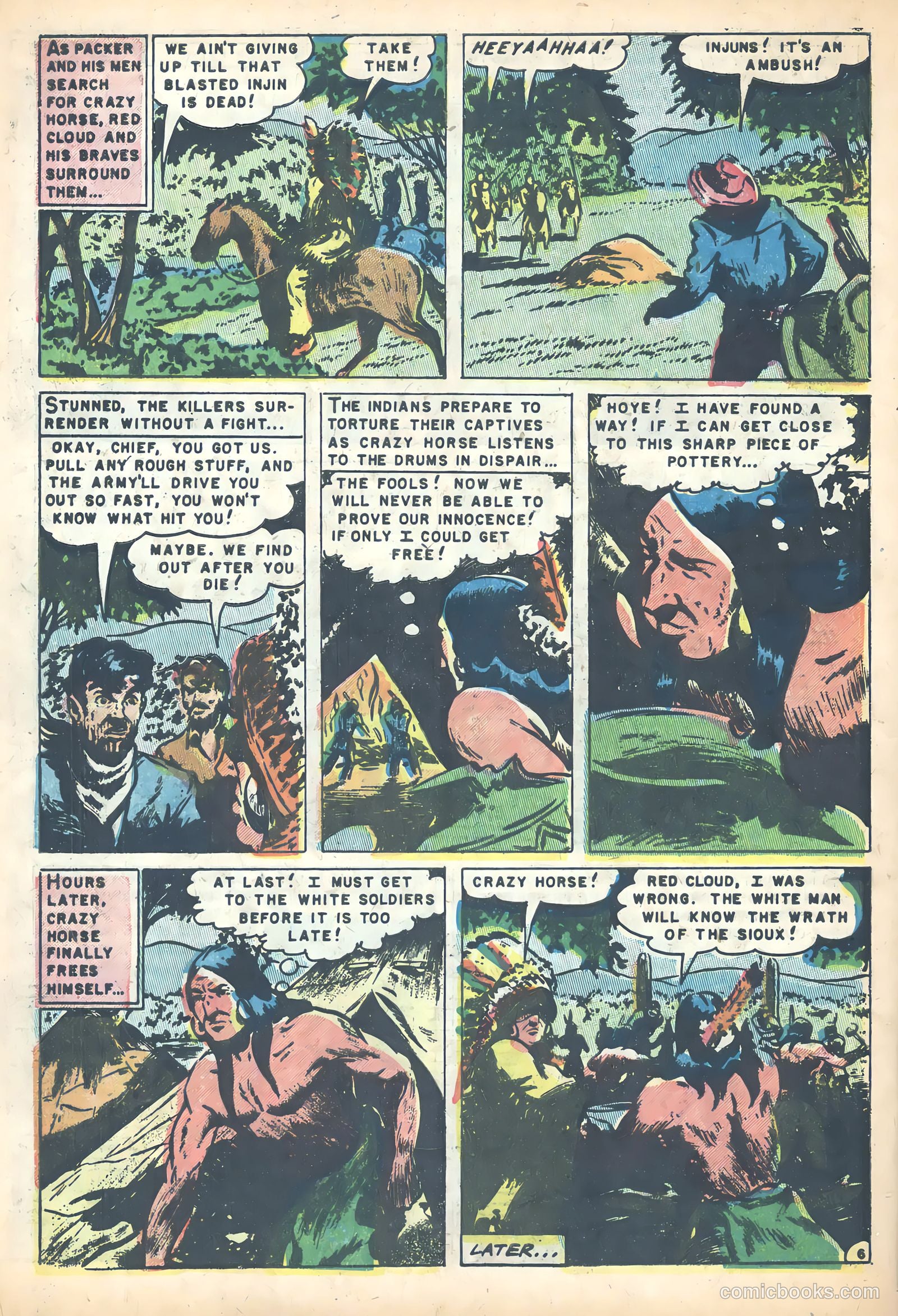 Kit Carson #6 (1955) — page 32 of 36