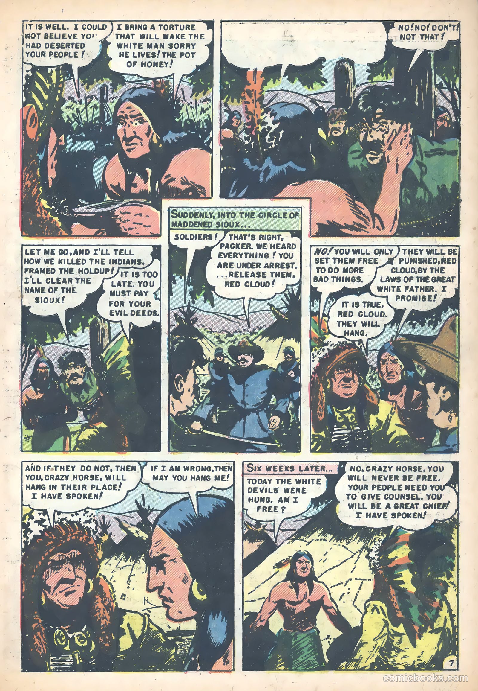 Kit Carson #6 (1955) — page 33 of 36